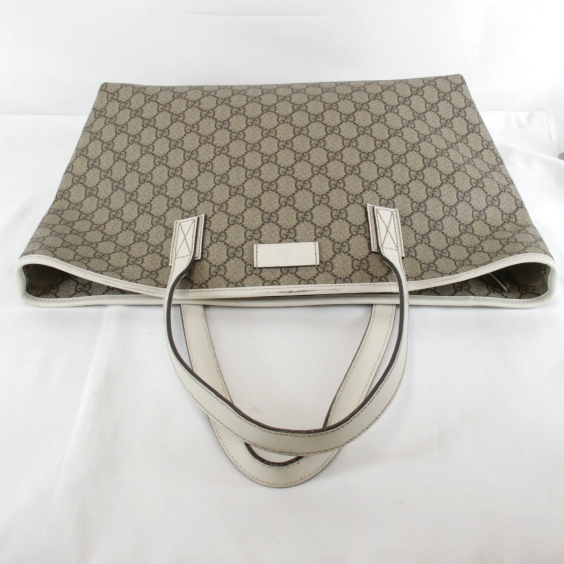 Gucci Brown Gg Supreme Tote Bag