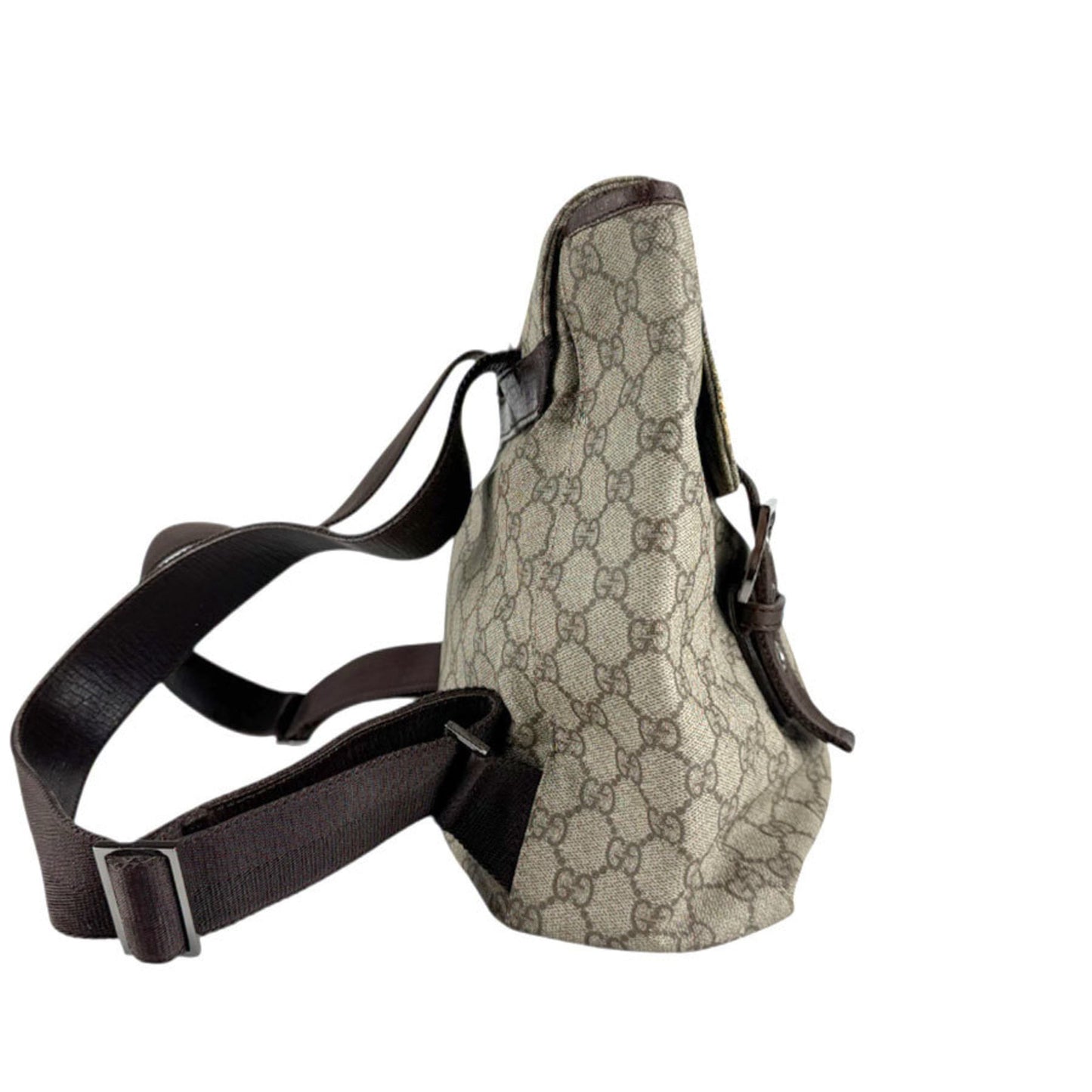 Gucci Brown Gg Supreme Backpack
