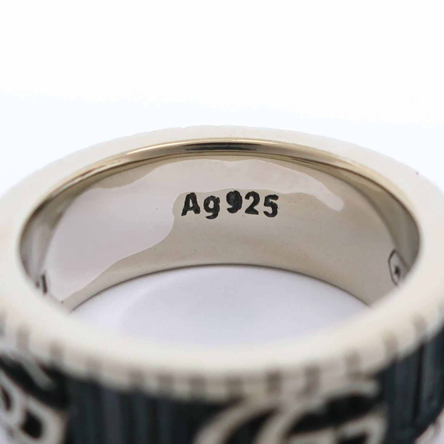 Gucci Silver Silver 925 Band Ring