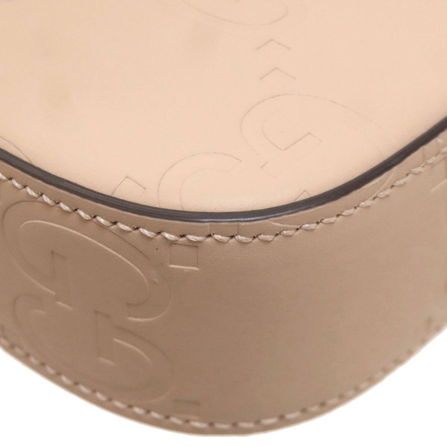 Gucci Beige Leather Shoulder Bag