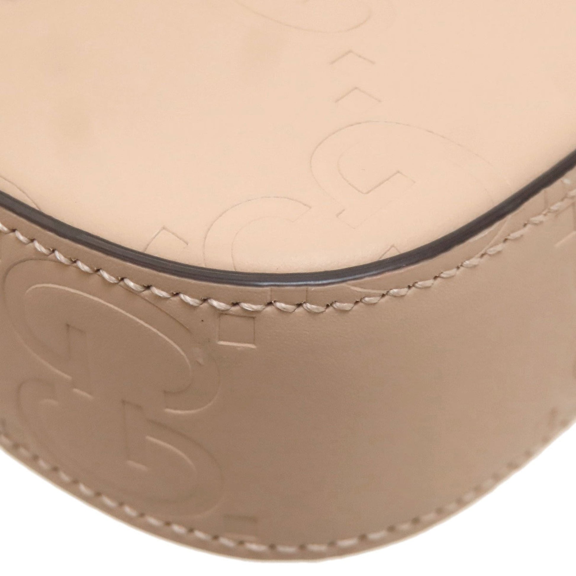Gucci Beige Leather Shoulder Bag