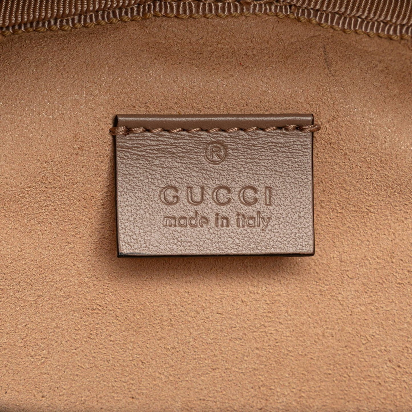 Gucci Gg Marmont Beige Quilting Backpack