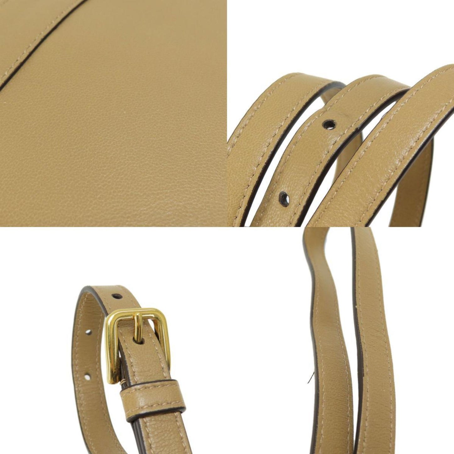 Gucci Beige Leather Handbag