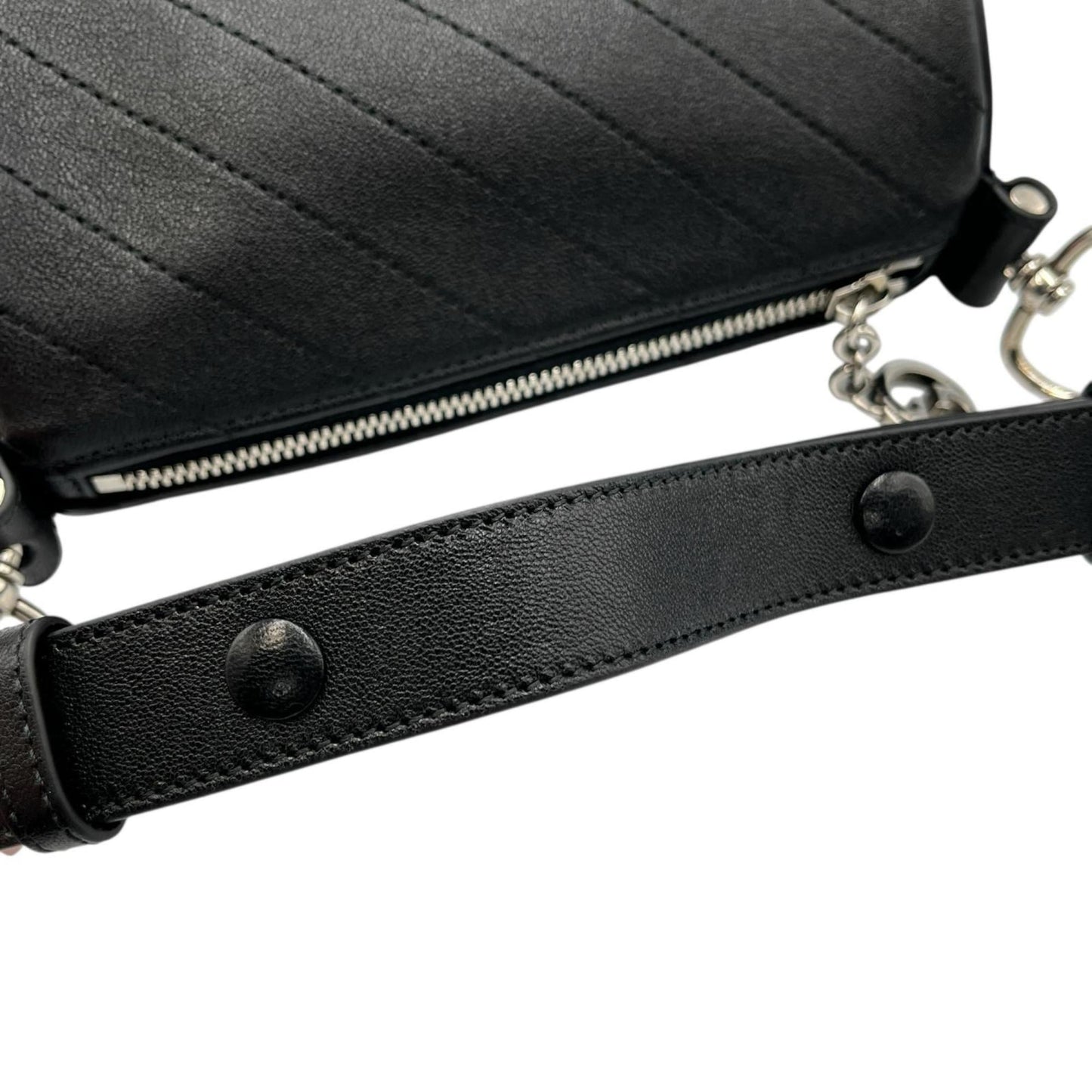 Gucci Black Leather Handbag