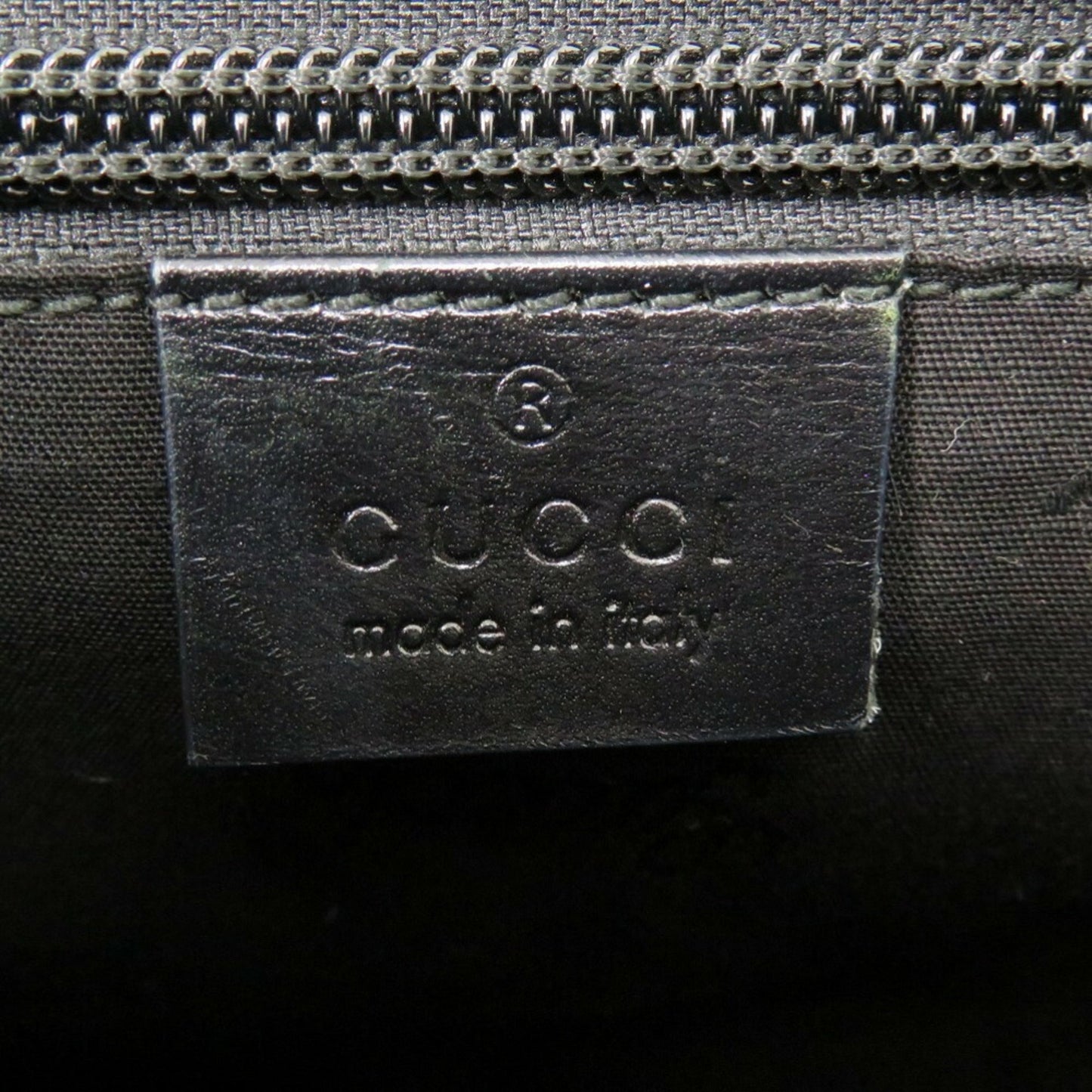 Gucci Black Coated Canvas Pvc Messenger Bag Shoulder Bag