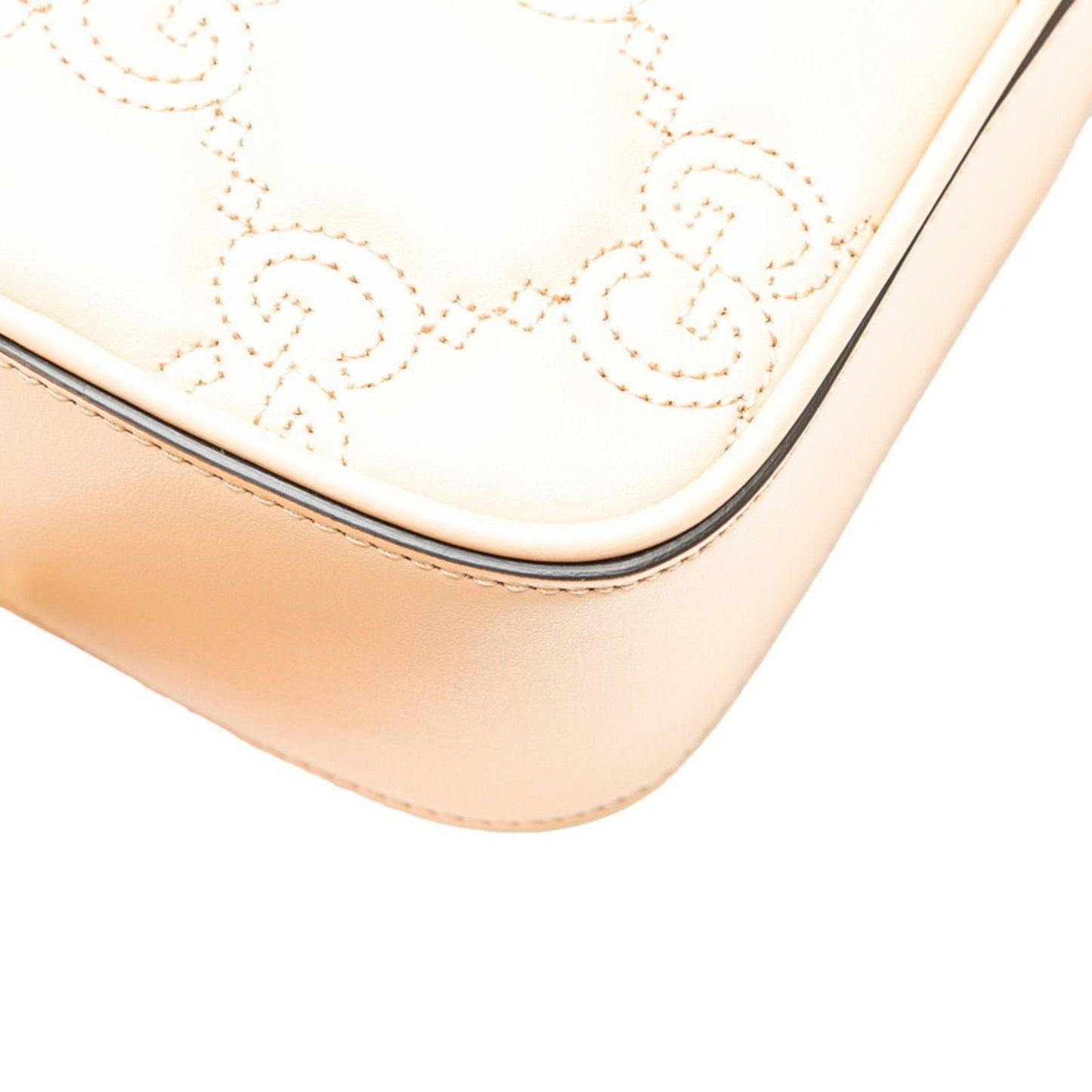 Gucci Beige Leather Shoulder Bag