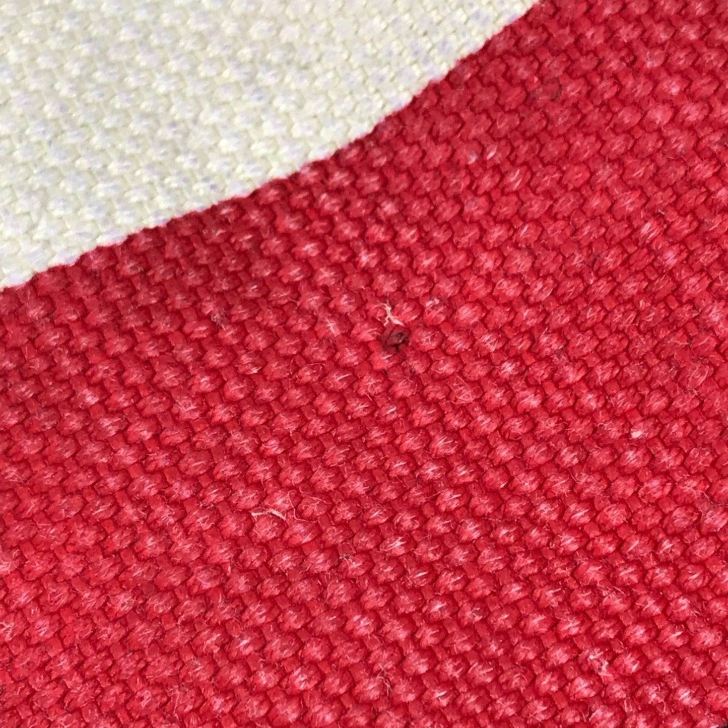 Gucci Navy Red Color White Leather Canvas Backpack Handbag Tote Bag
