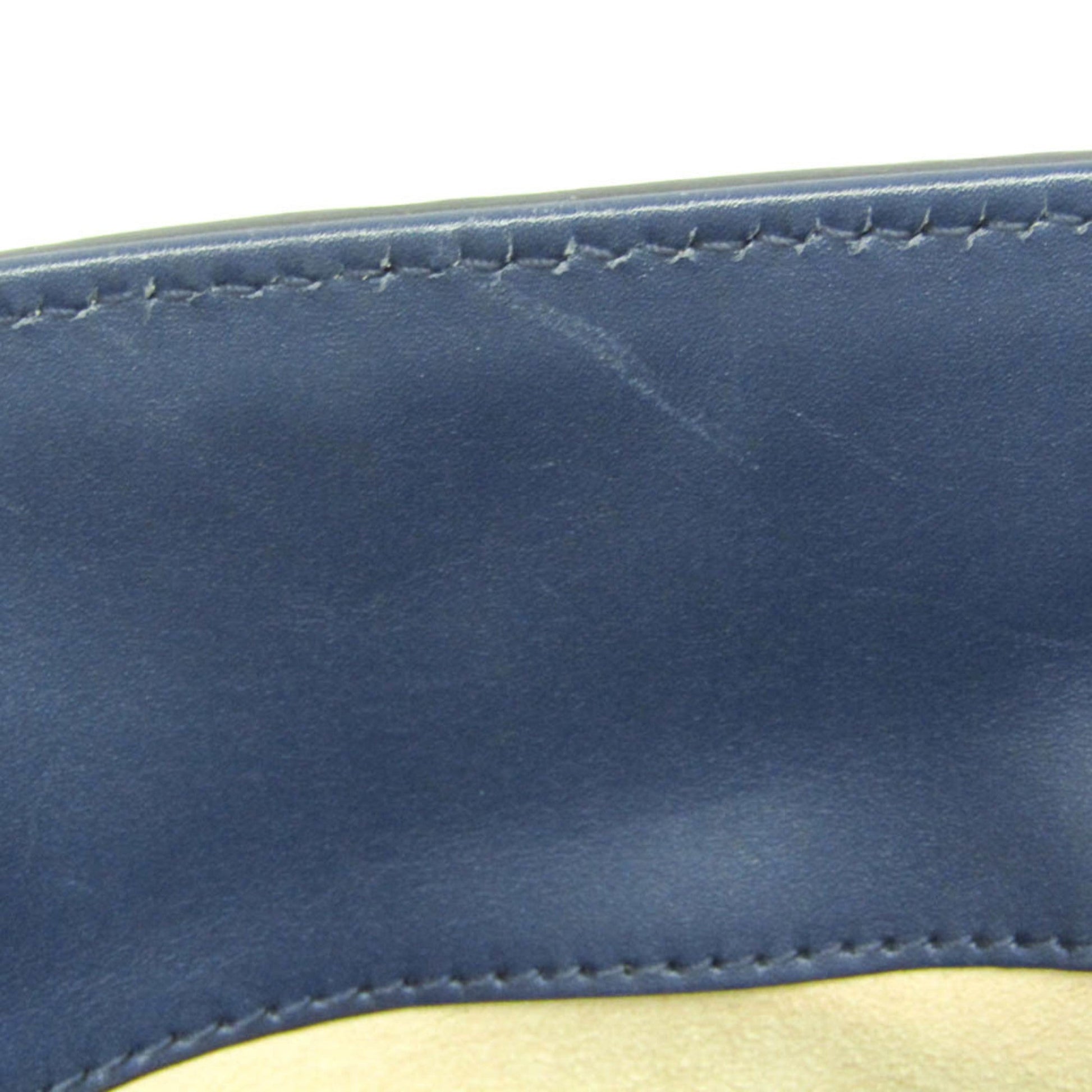 Gucci Guccissima Blue Leather Handbag Shoulder Bag