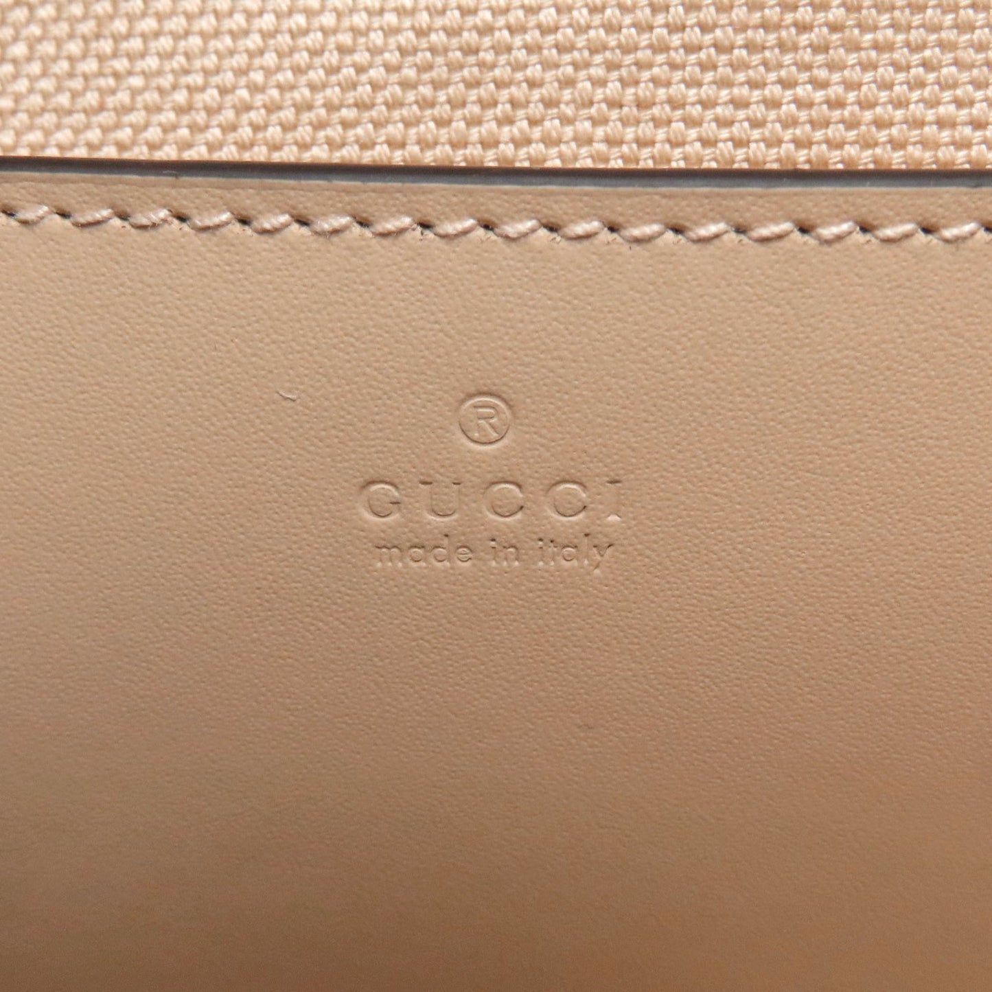 Gucci Beige Leather Shoulder Bag