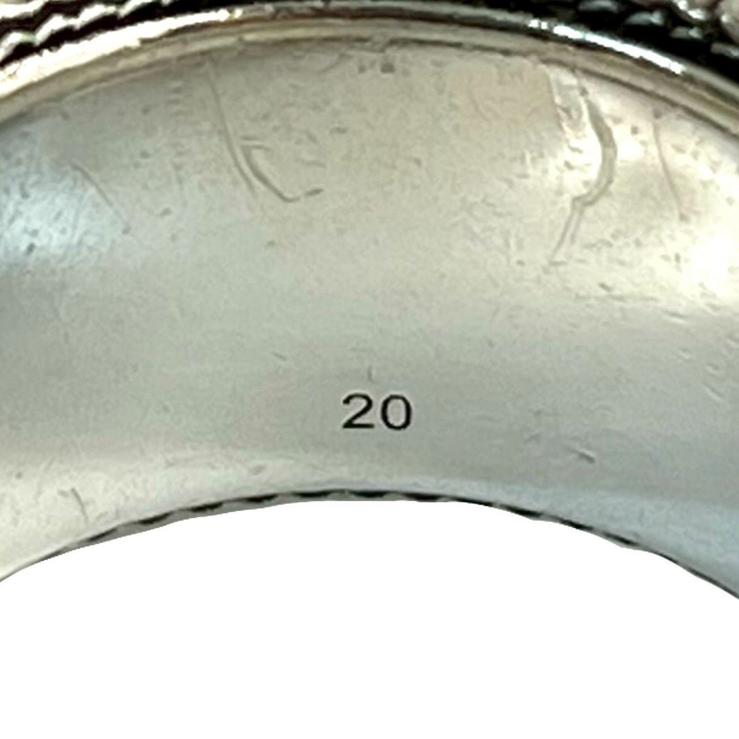 Gucci Silver Silver 925 Band Ring