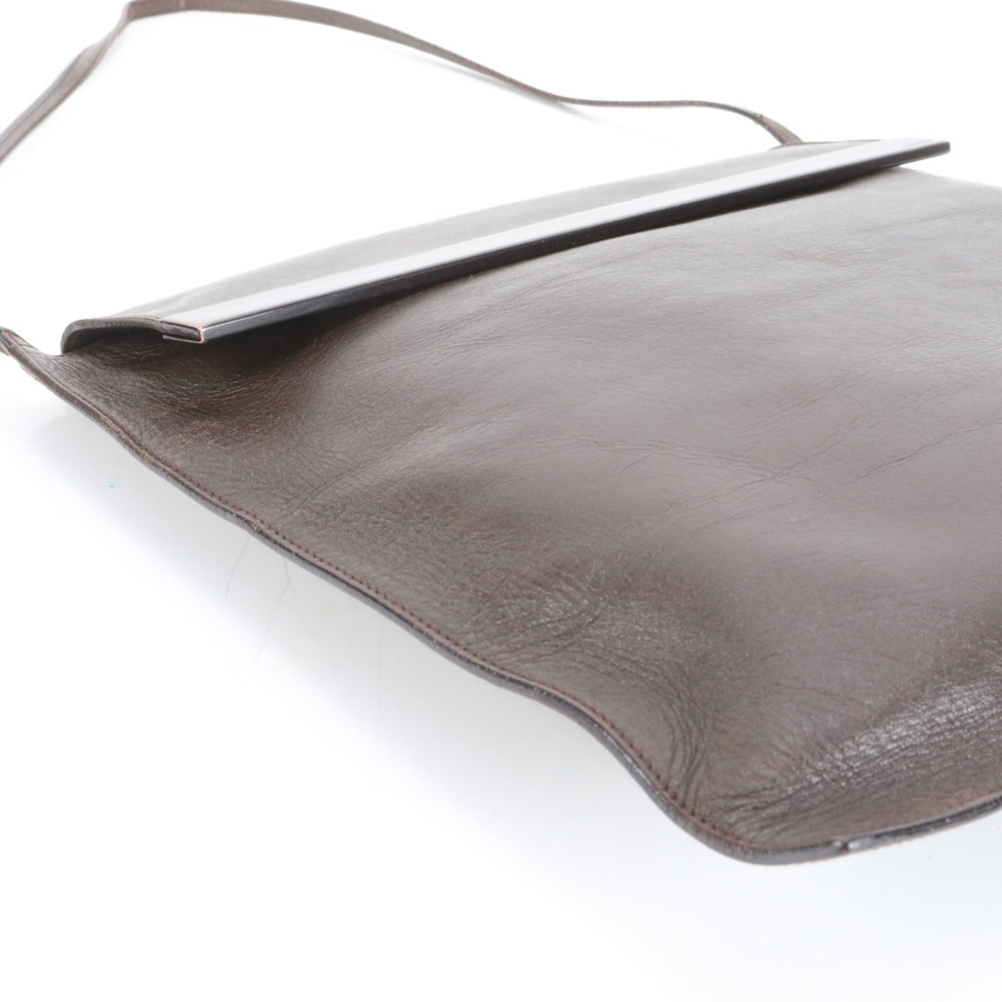 Gucci Brown Leather Shoulder Bag