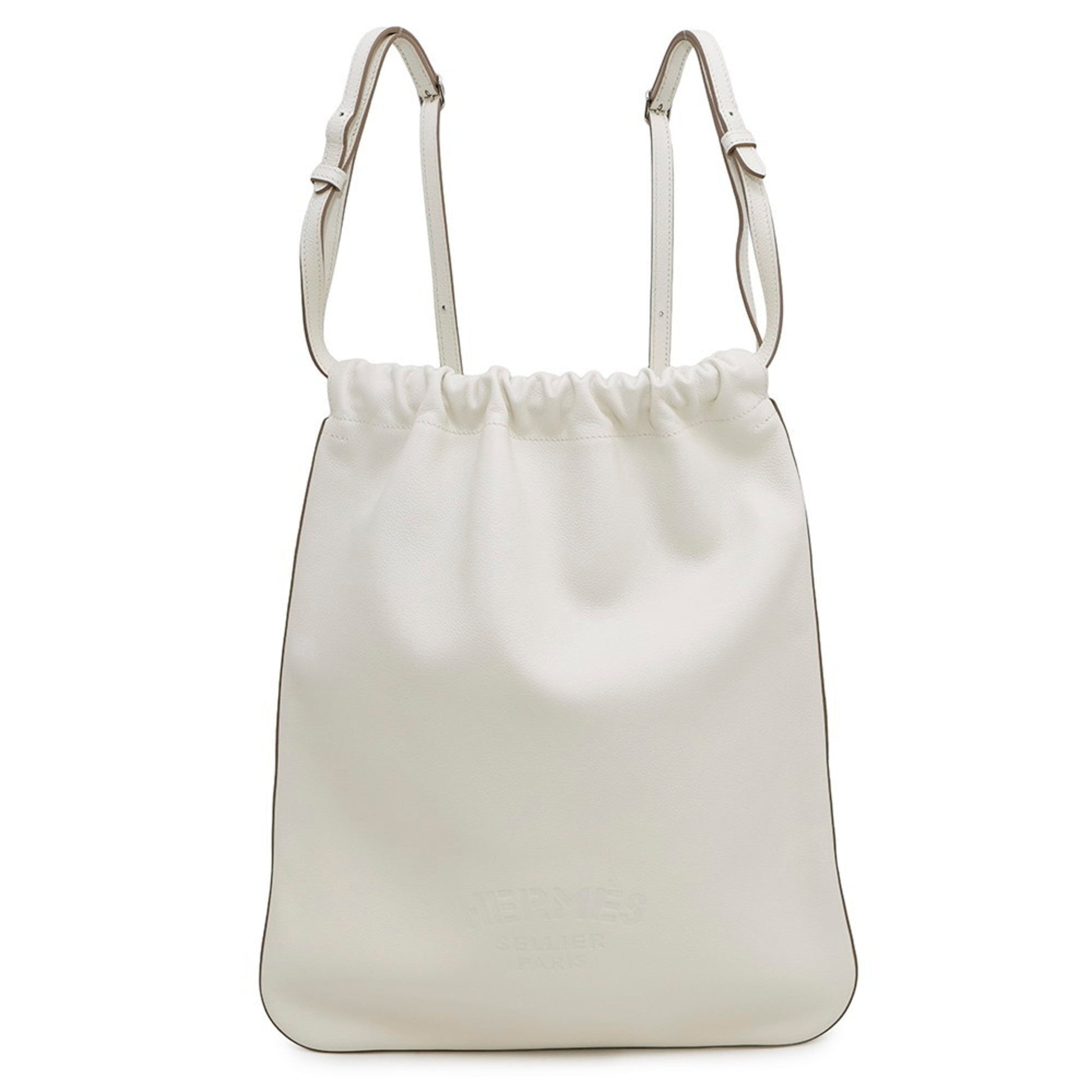 Hermes Tote Bag Silver