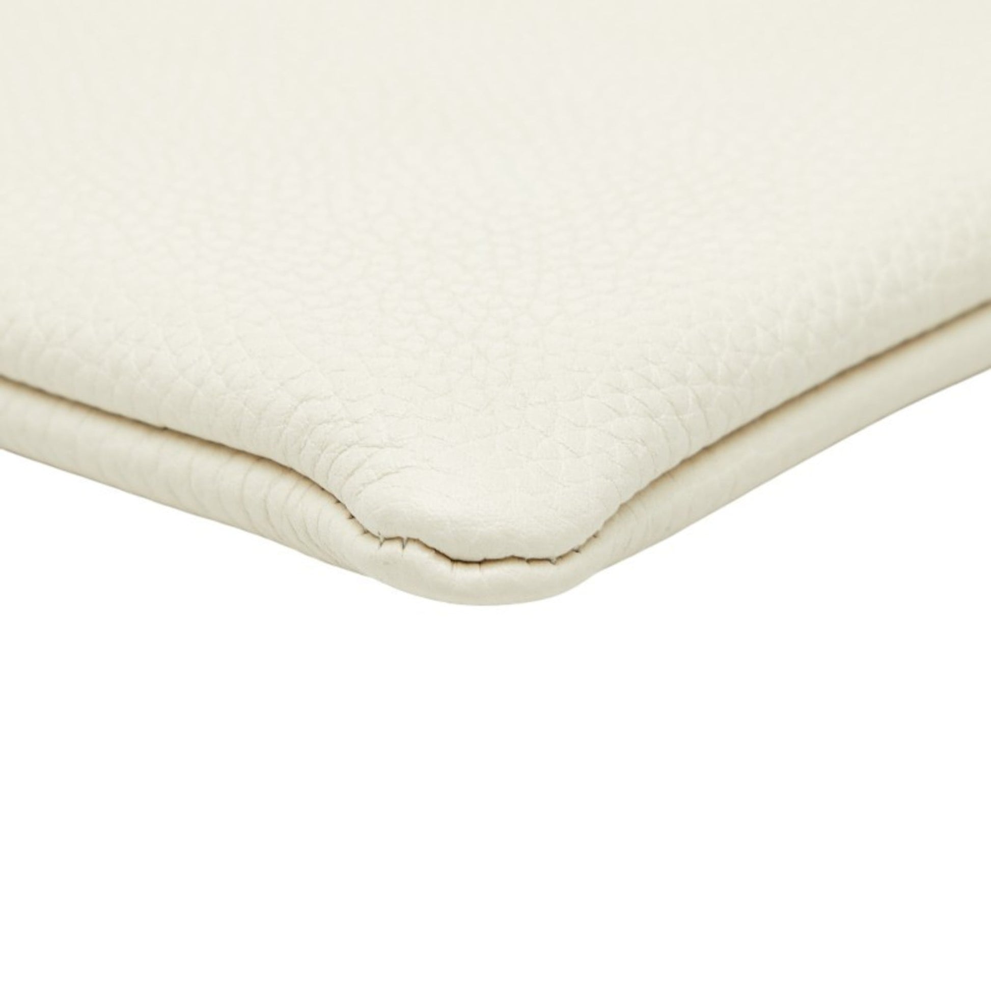 Gucci Ivory White Leather Clutch Bag