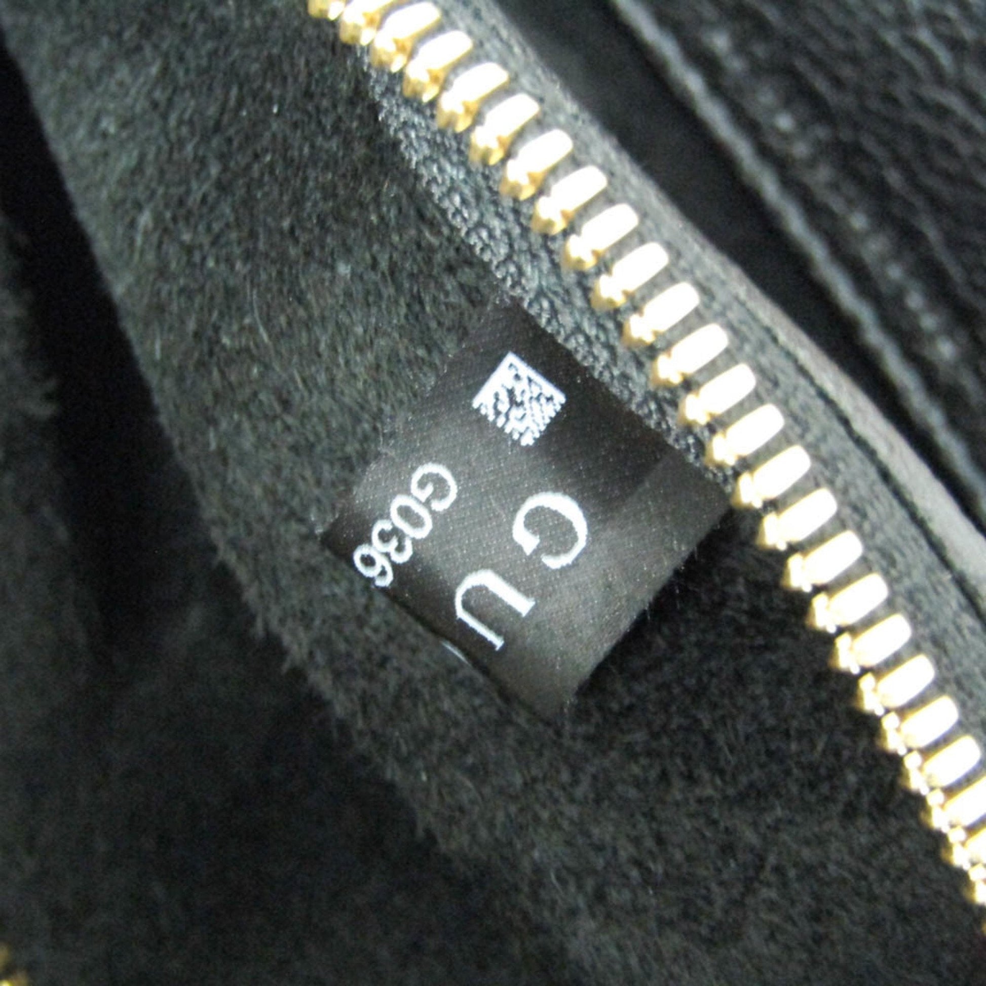 Gucci Black Leather Shoulder Bag Tote Bag