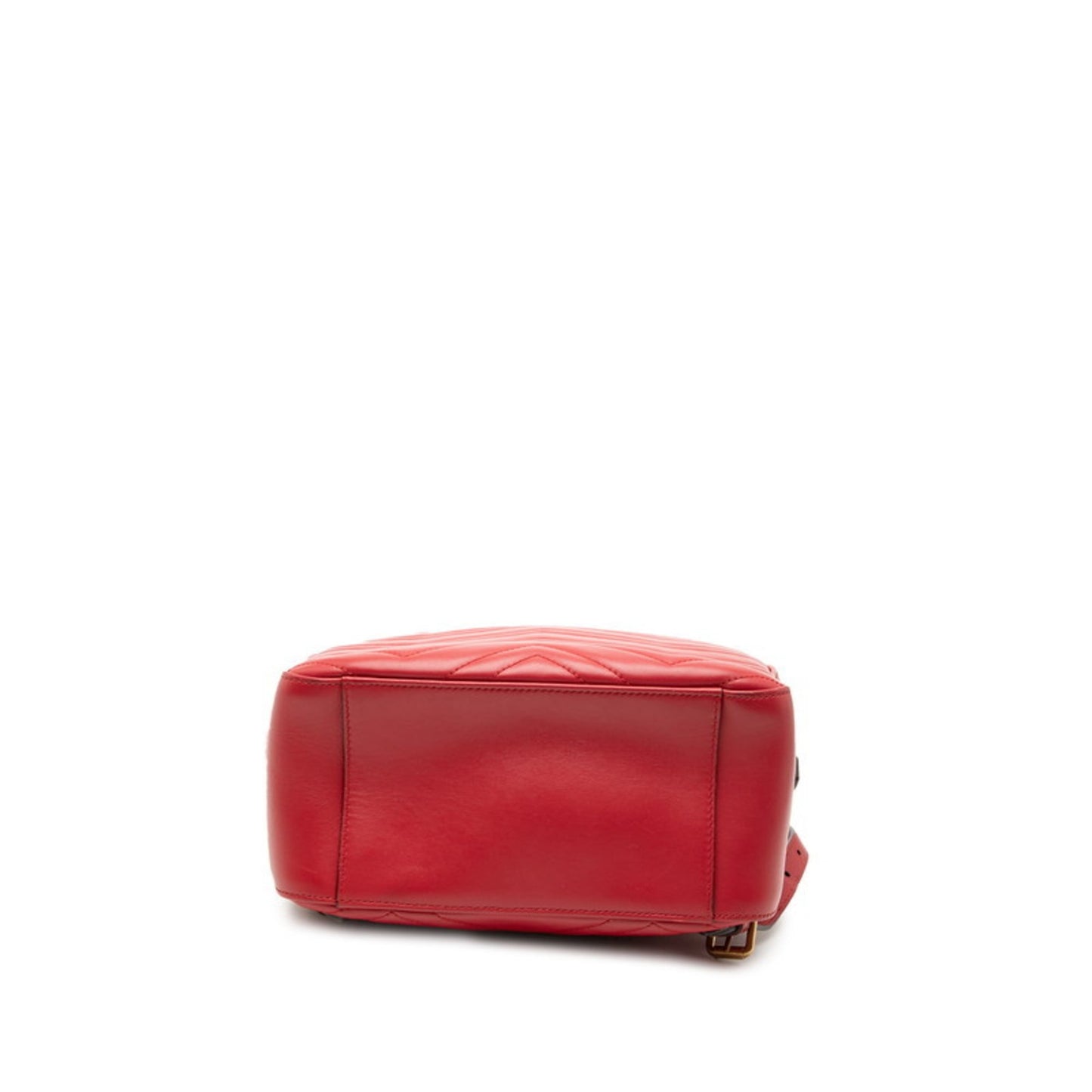 Gucci Red Color Leather Backpack