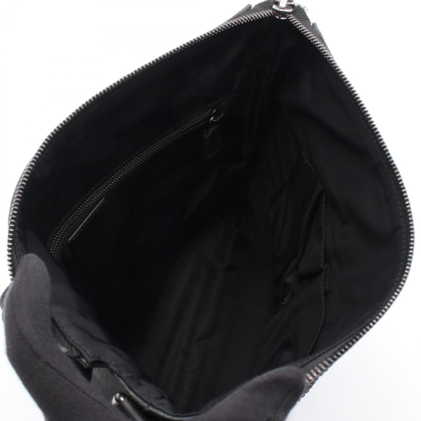 Gucci Black Gg Supreme Leather Shoulder Bag