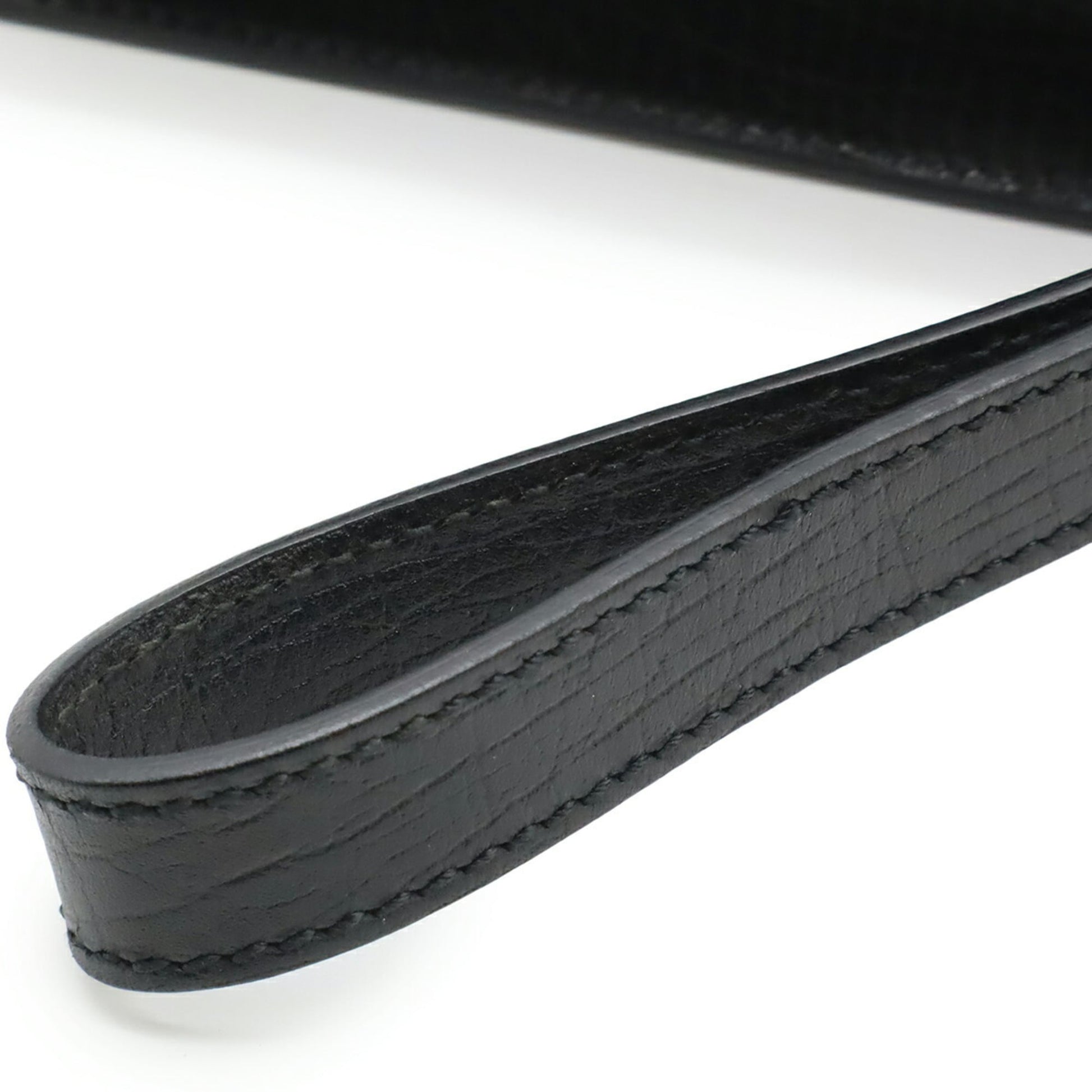 Gucci Black Leather Clutch Bag