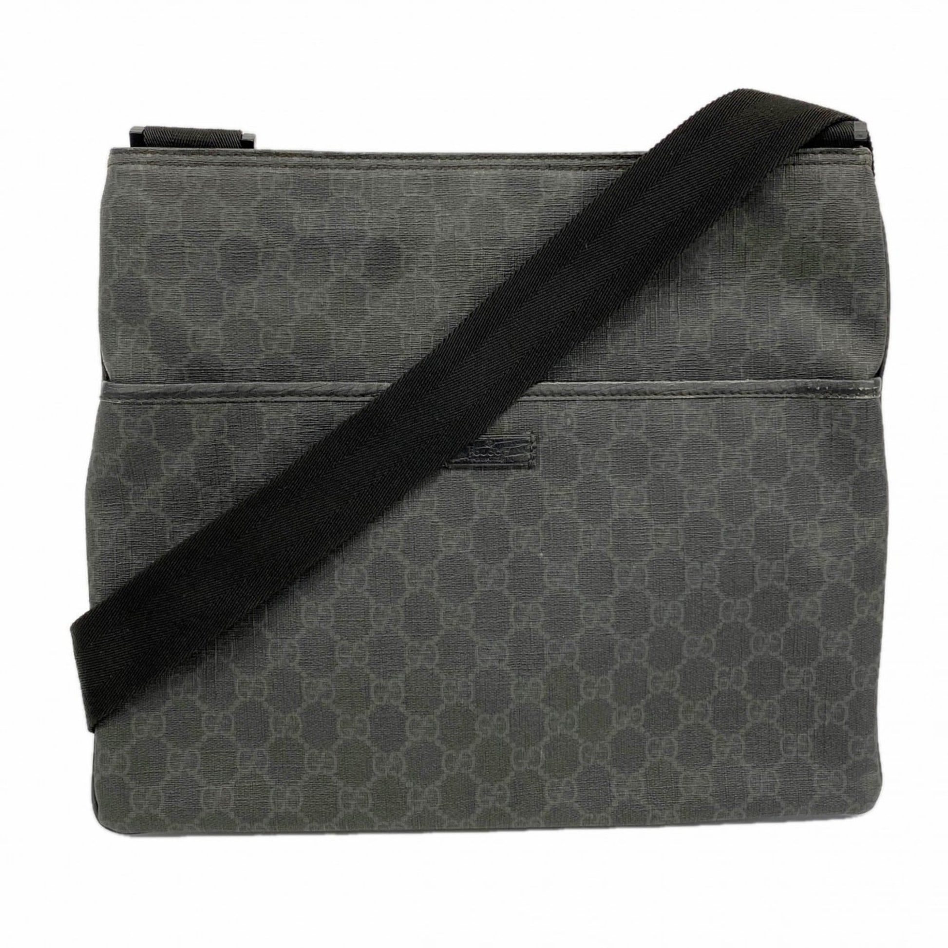 Gucci Black Pvc Shoulder Bag