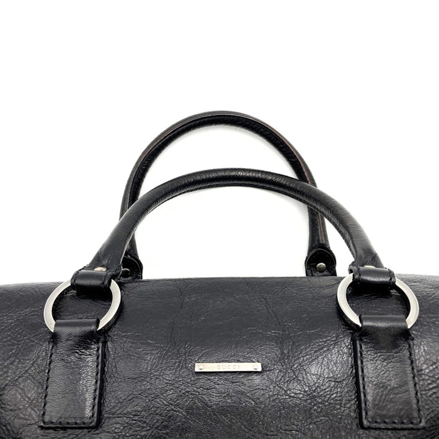 Gucci Black Leather Handbag
