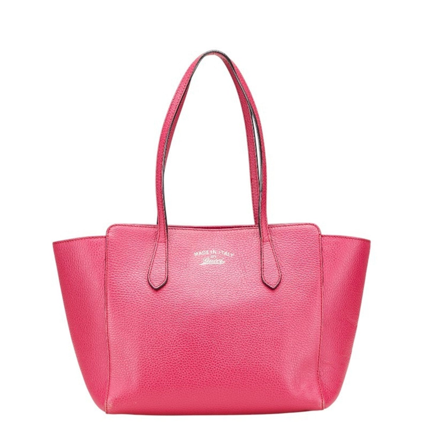 Gucci Pink Leather Tote Bag