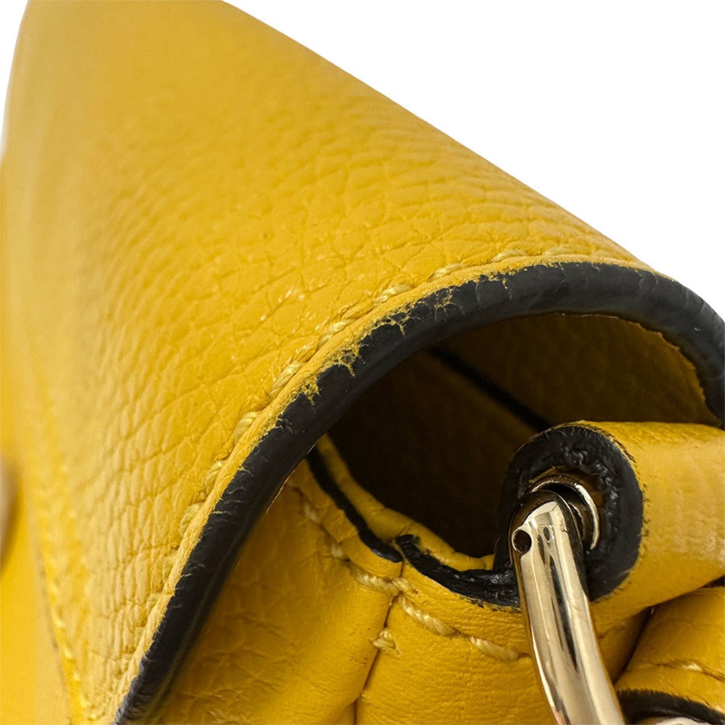 Gucci Soho Yellow Leather Shoulder Bag