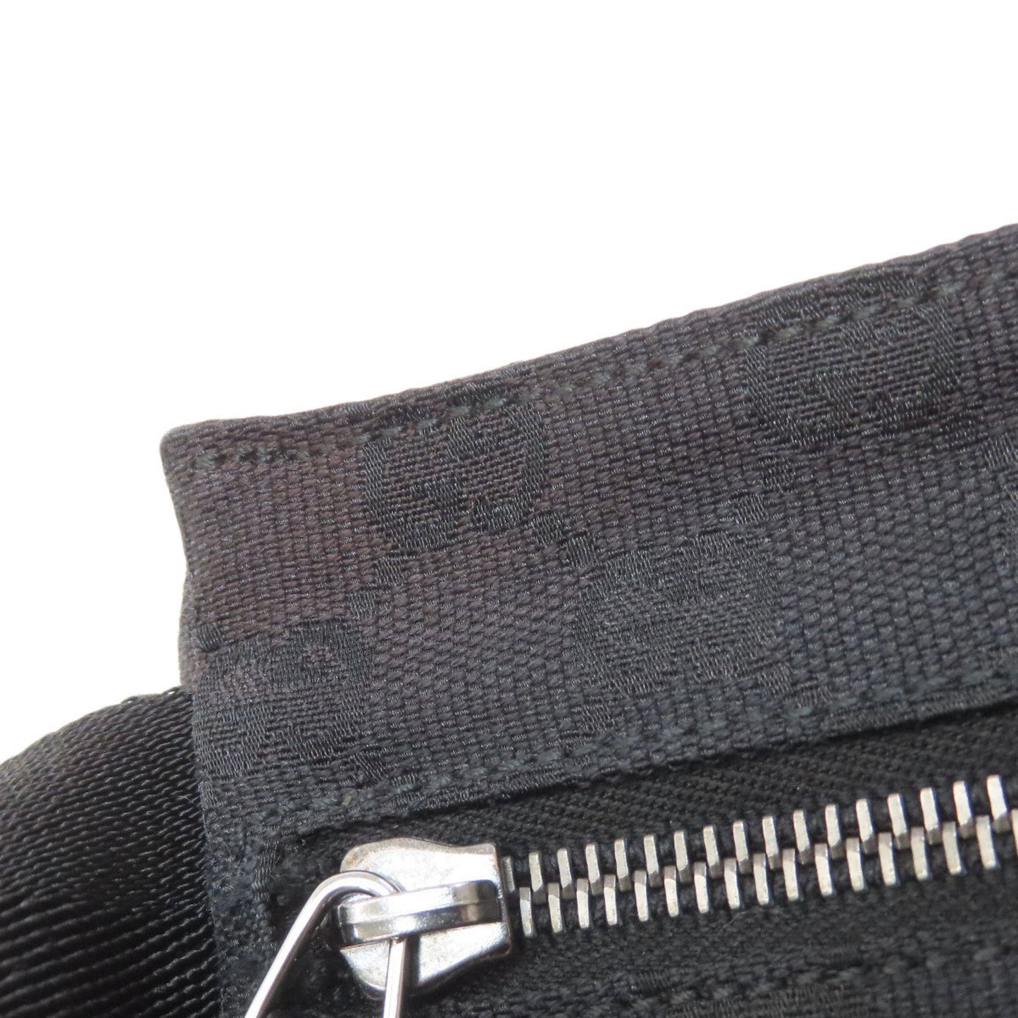 Gucci Black Canvas Fanny Pack Sling Bag