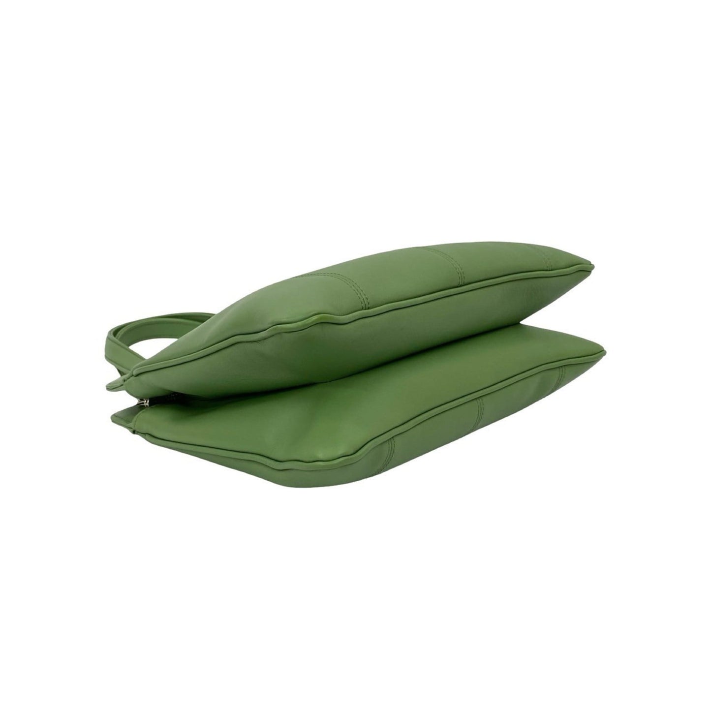 Gucci Green Leather Handbag Shoulder Bag