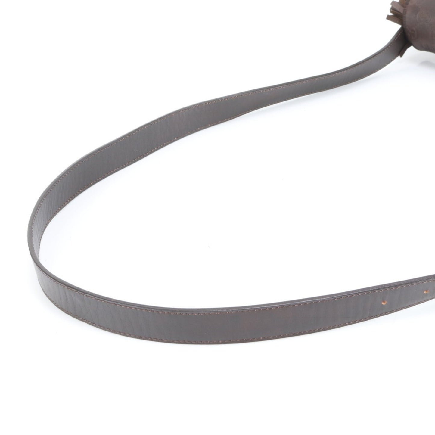 Gucci Brown Leather Shoulder Bag
