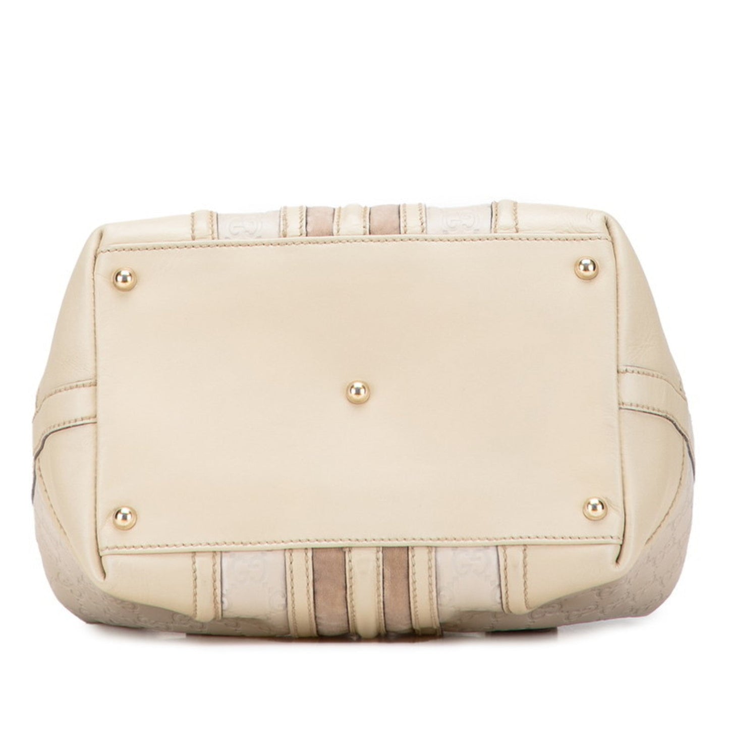 Gucci Guccissima Beige Leather Handbag