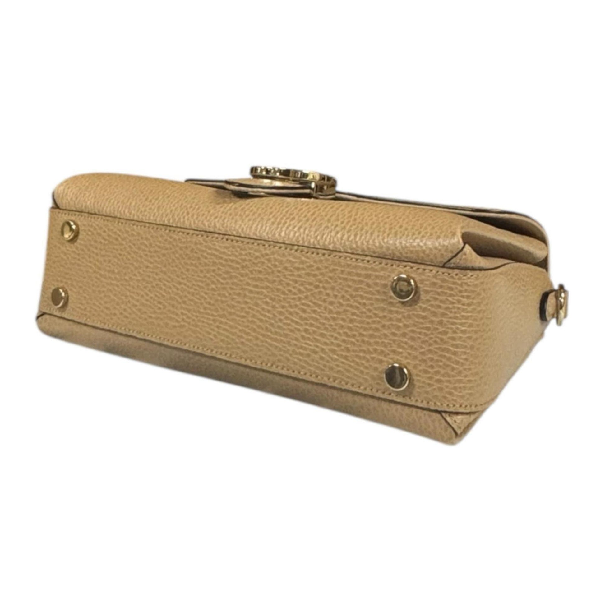 Gucci Beige Leather Shoulder Bag