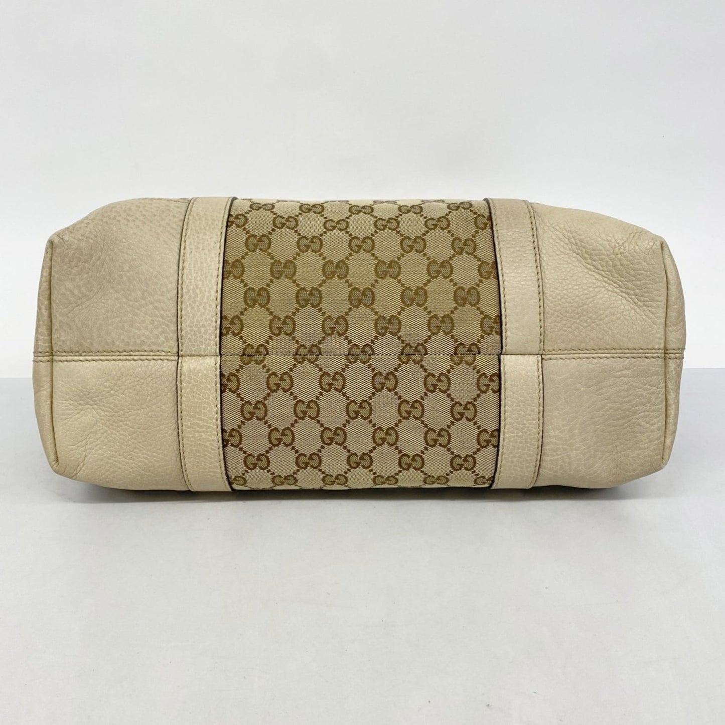 Gucci Beige Canvas Tote Bag