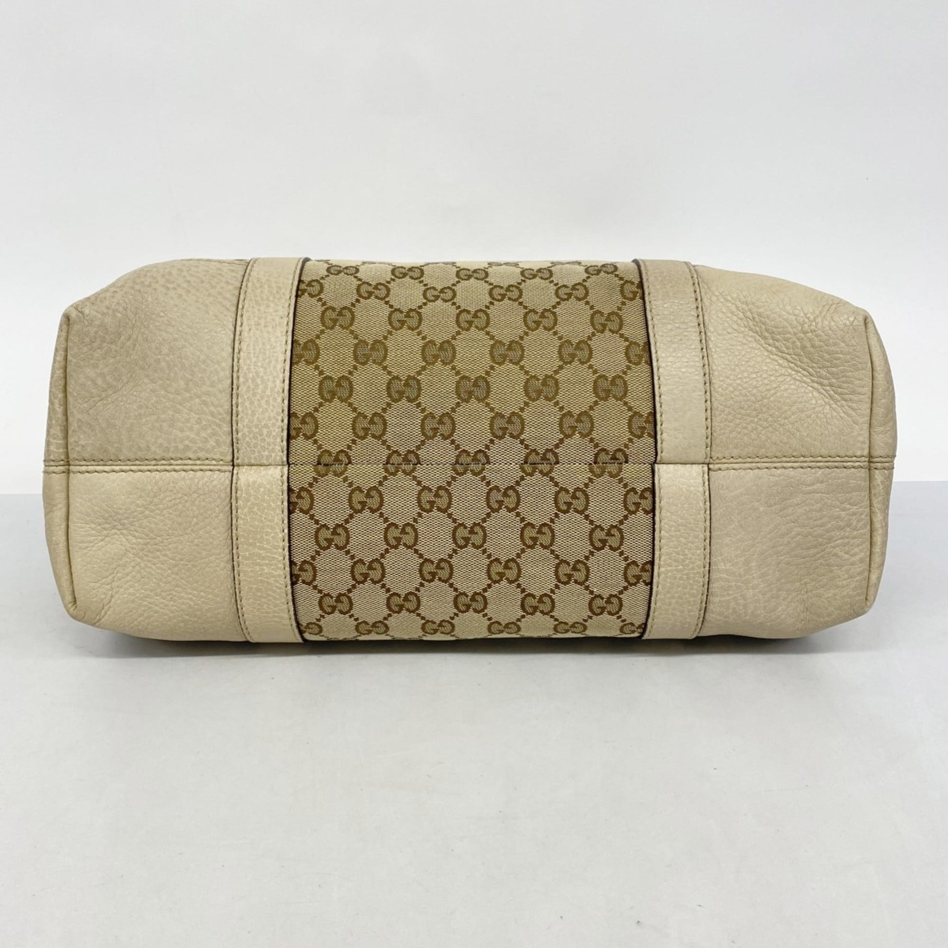 Gucci Beige Canvas Tote Bag