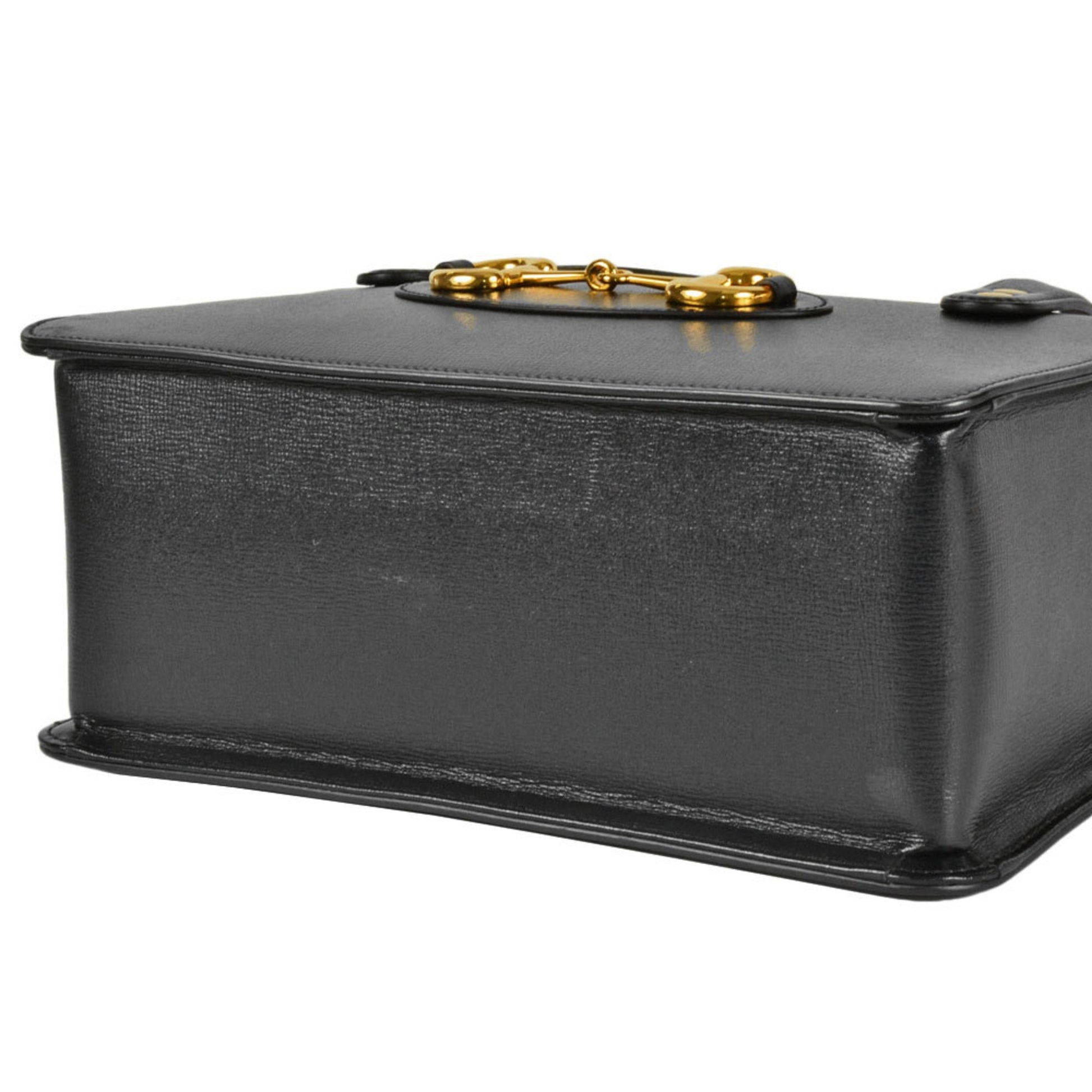 Gucci Black Leather Handbag