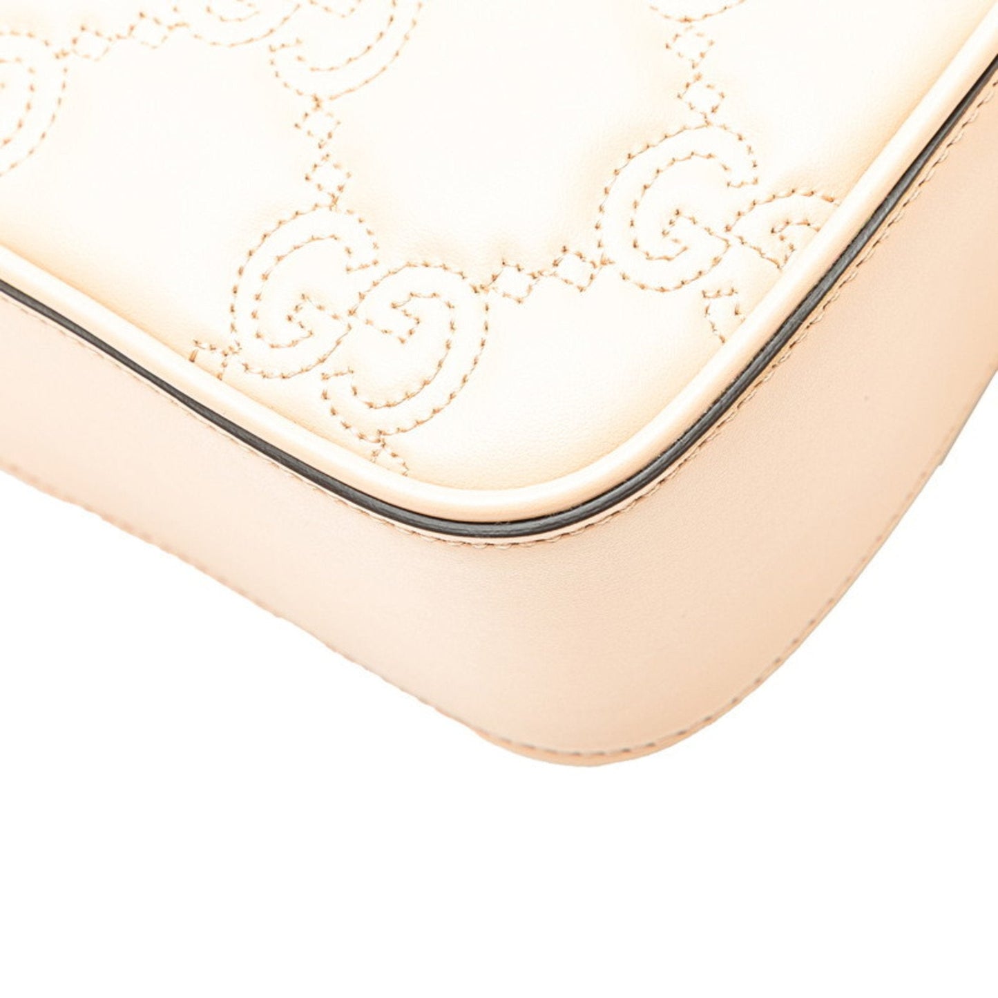 Gucci Beige Leather Shoulder Bag
