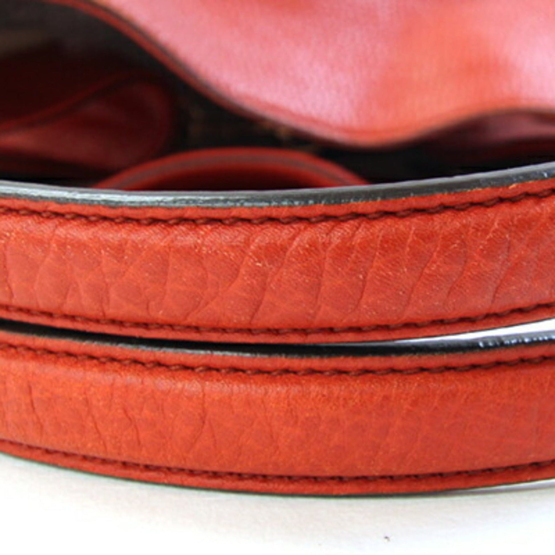 Gucci Soho Red Color Leather Tote Bag