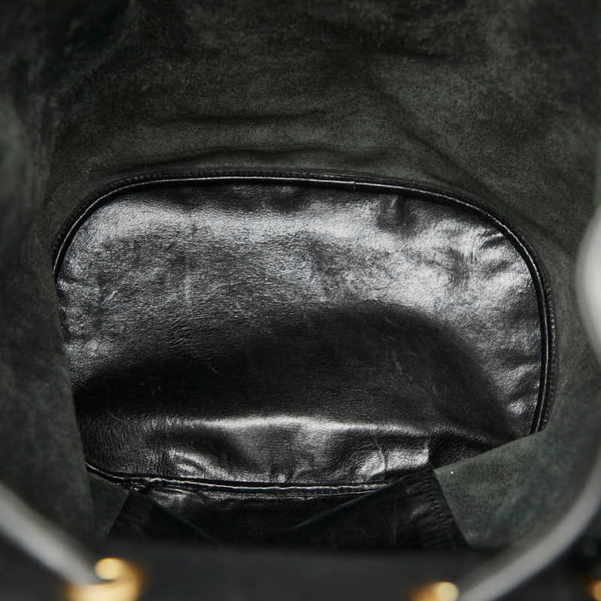 Gucci Black Leather Shoulder Bag Sling Bag