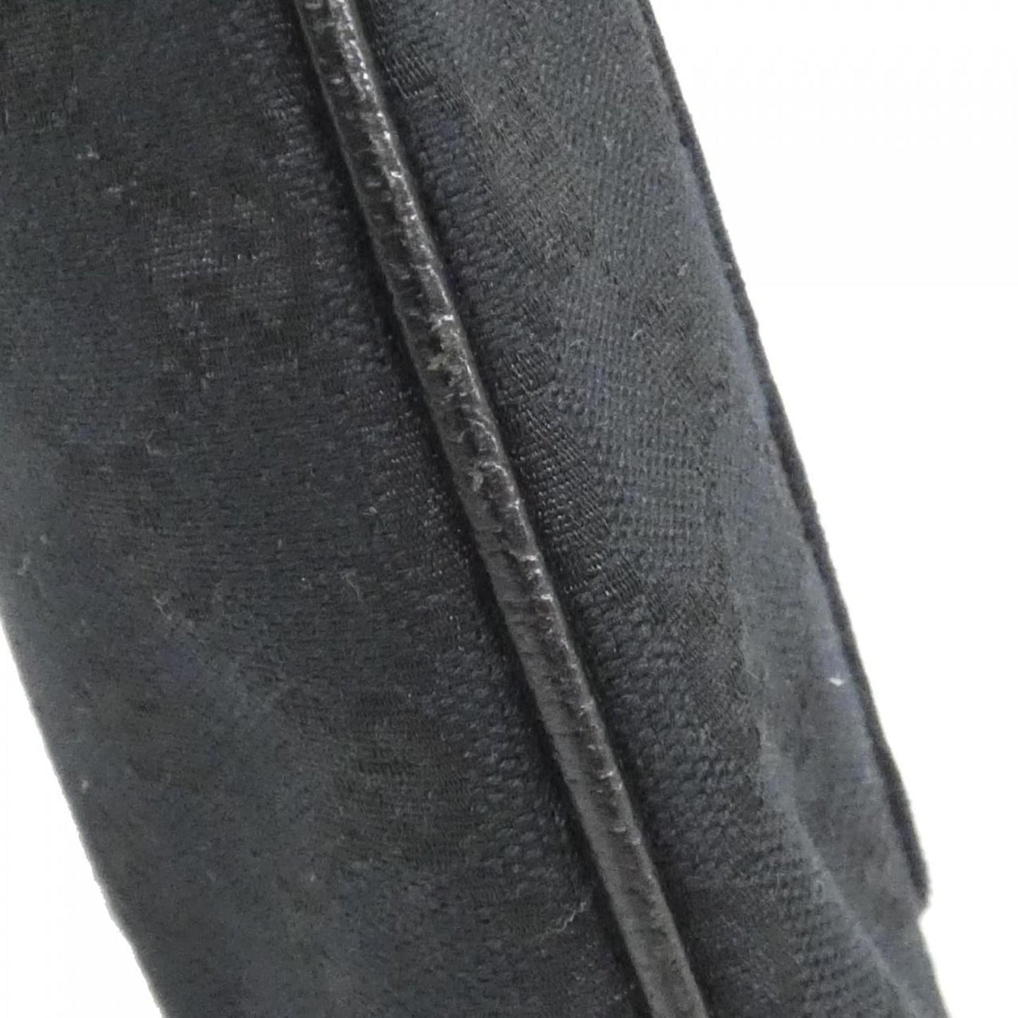 Gucci Black Gg Canvas Shoulder Bag