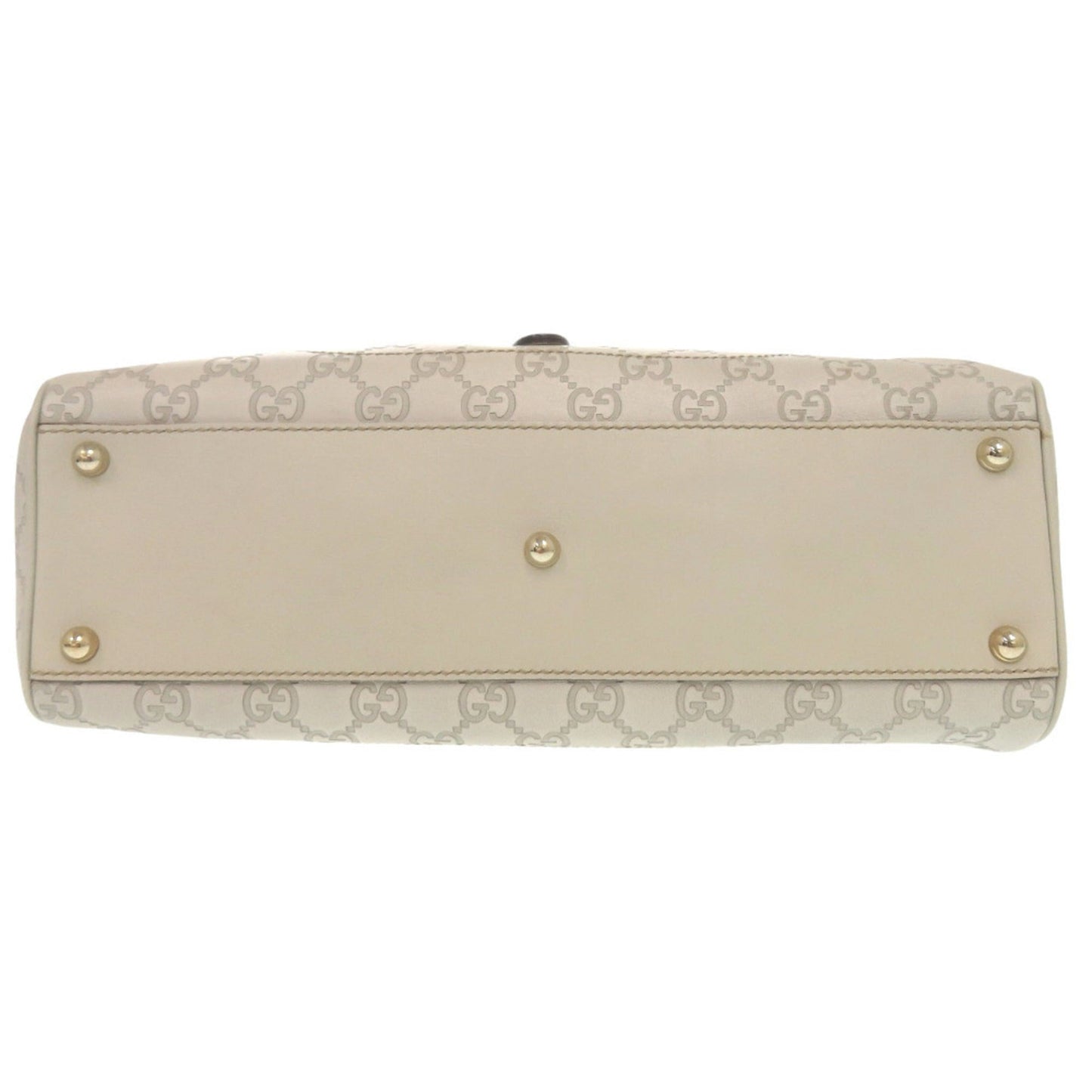 Gucci Ivory Leather Shoulder Bag