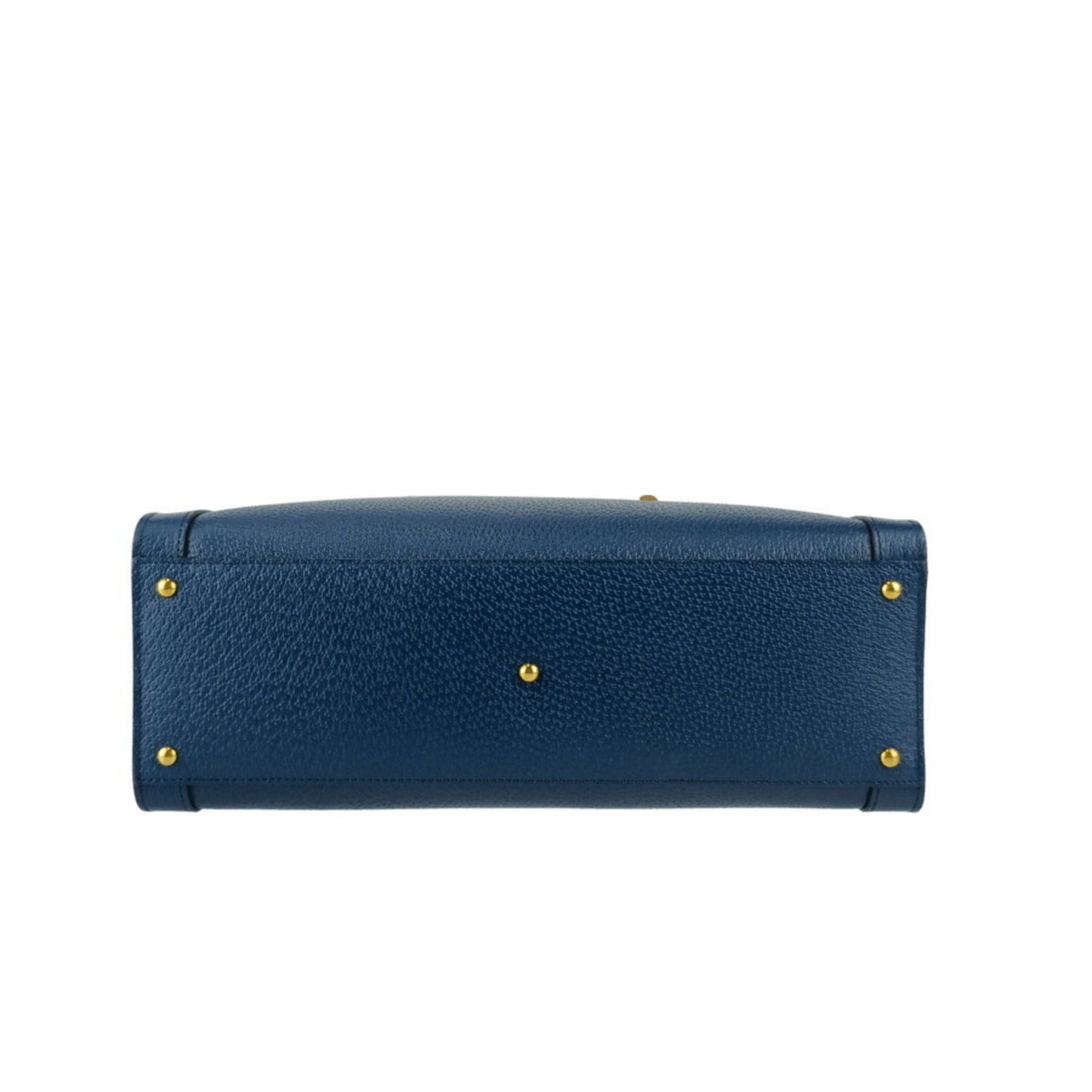 Gucci Royal Blue Leather Handbag Shoulder Bag Tote Bag