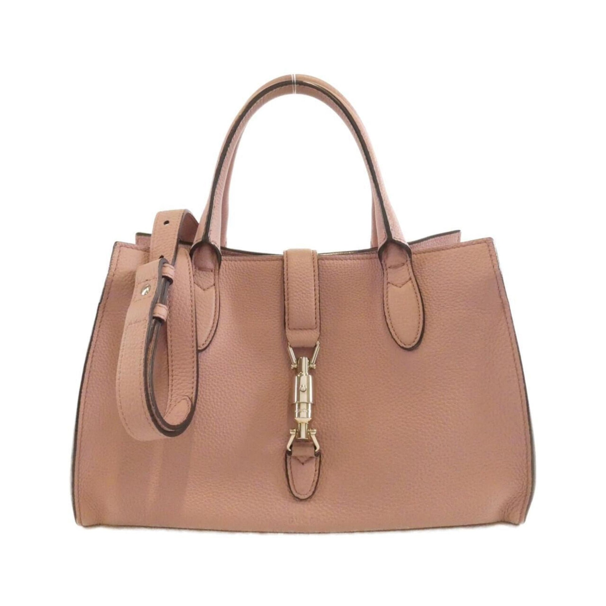 Gucci Pink Leather Handbag