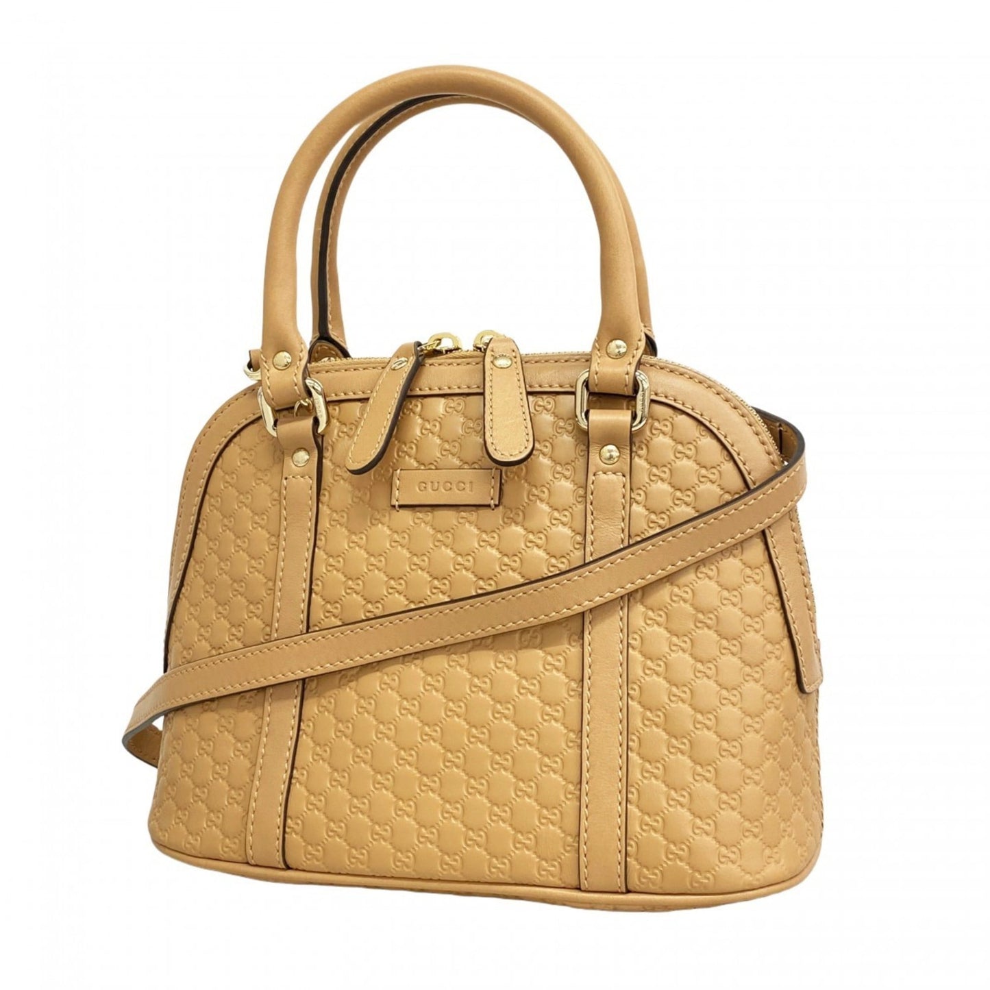Gucci Beige Leather Handbag