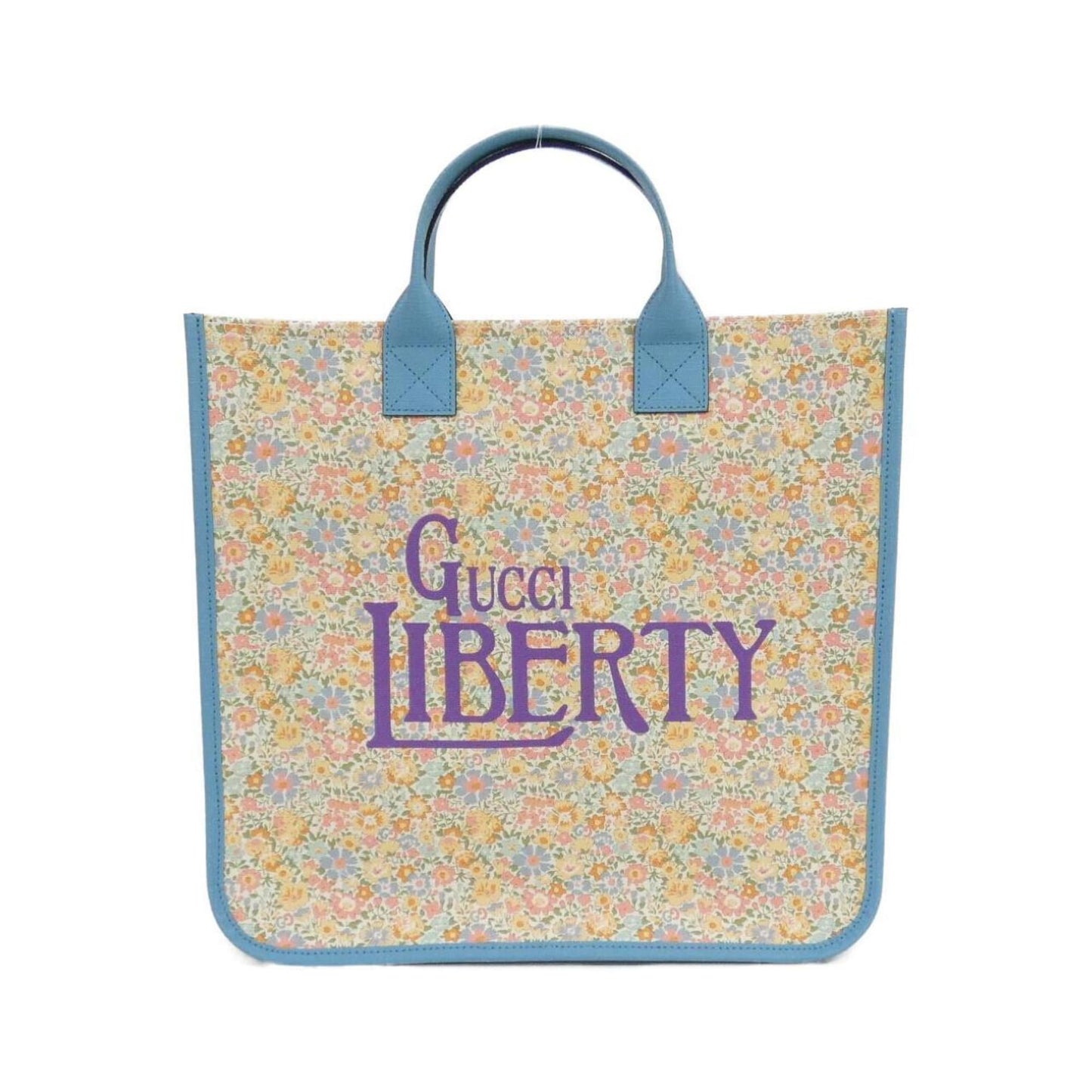 Gucci Blue Multi-Color Gg Supreme Handbag