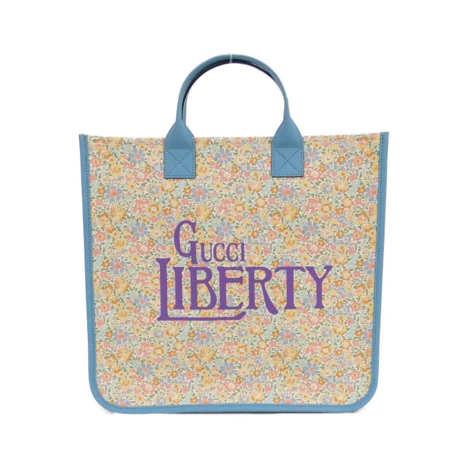 Gucci Blue Multi-Color Gg Supreme Handbag