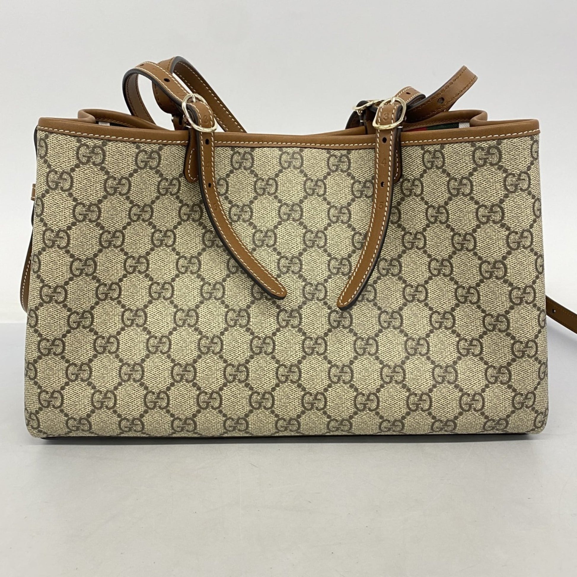 Gucci Brown Pvc Handbag