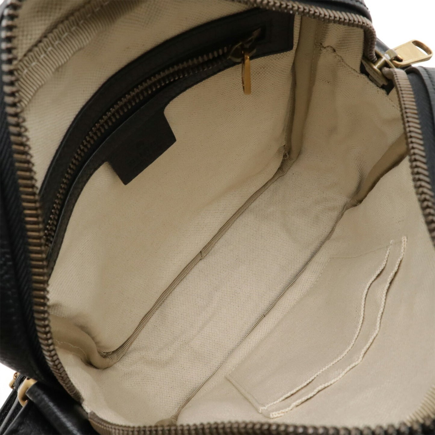 Gucci Black Leather Shoulder Bag