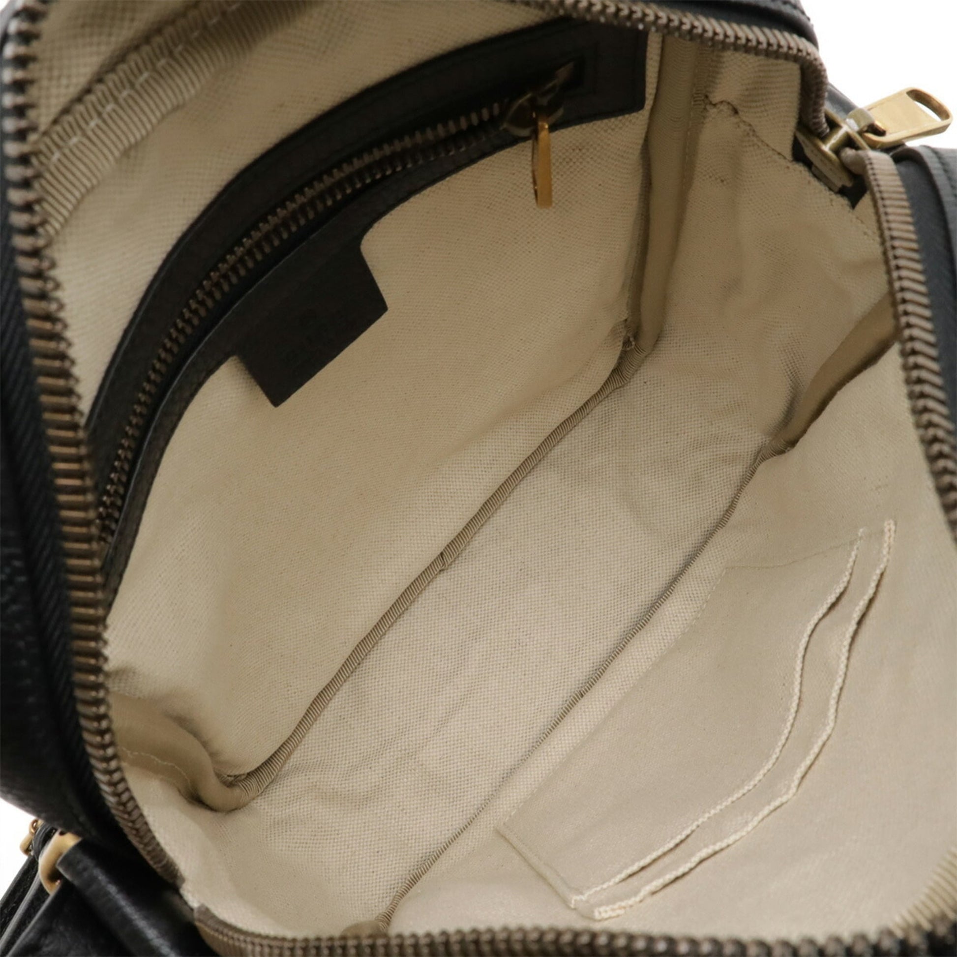 Gucci Black Leather Shoulder Bag