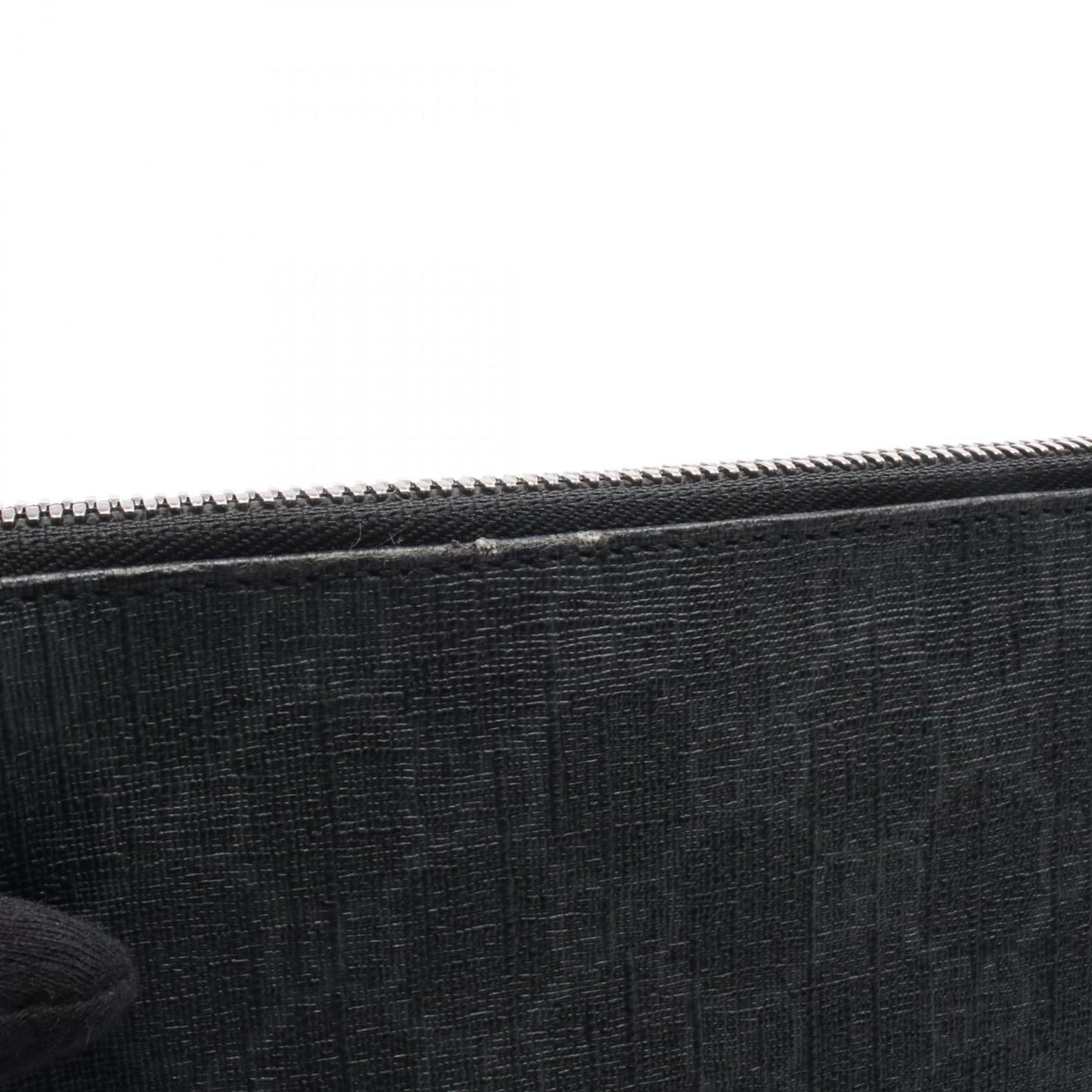 Gucci Black Gg Supreme Leather Shoulder Bag