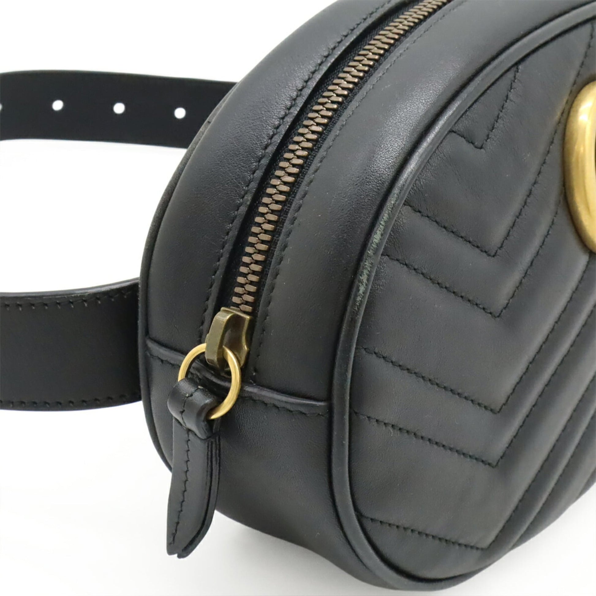 Gucci Black Leather