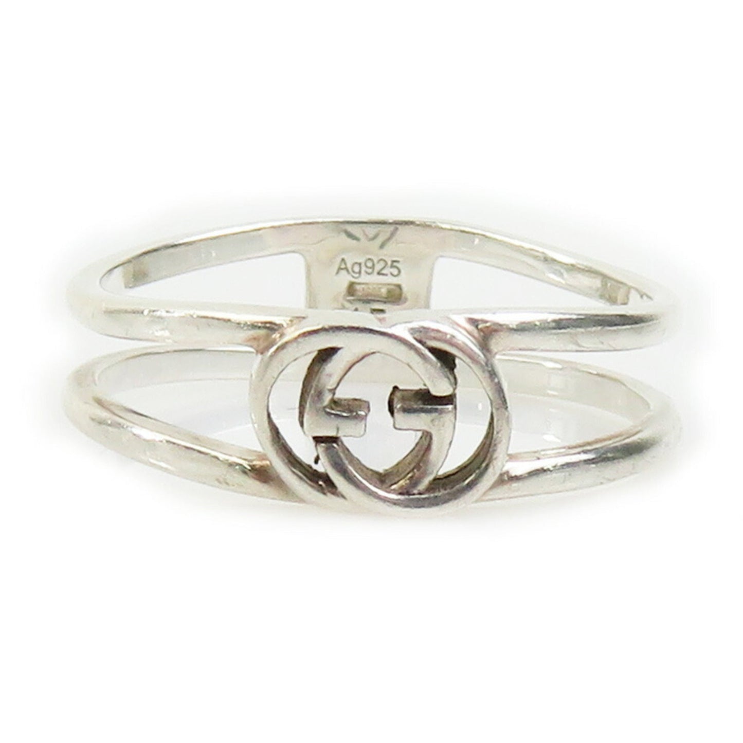 Gucci Silver Silver 925 Band Ring