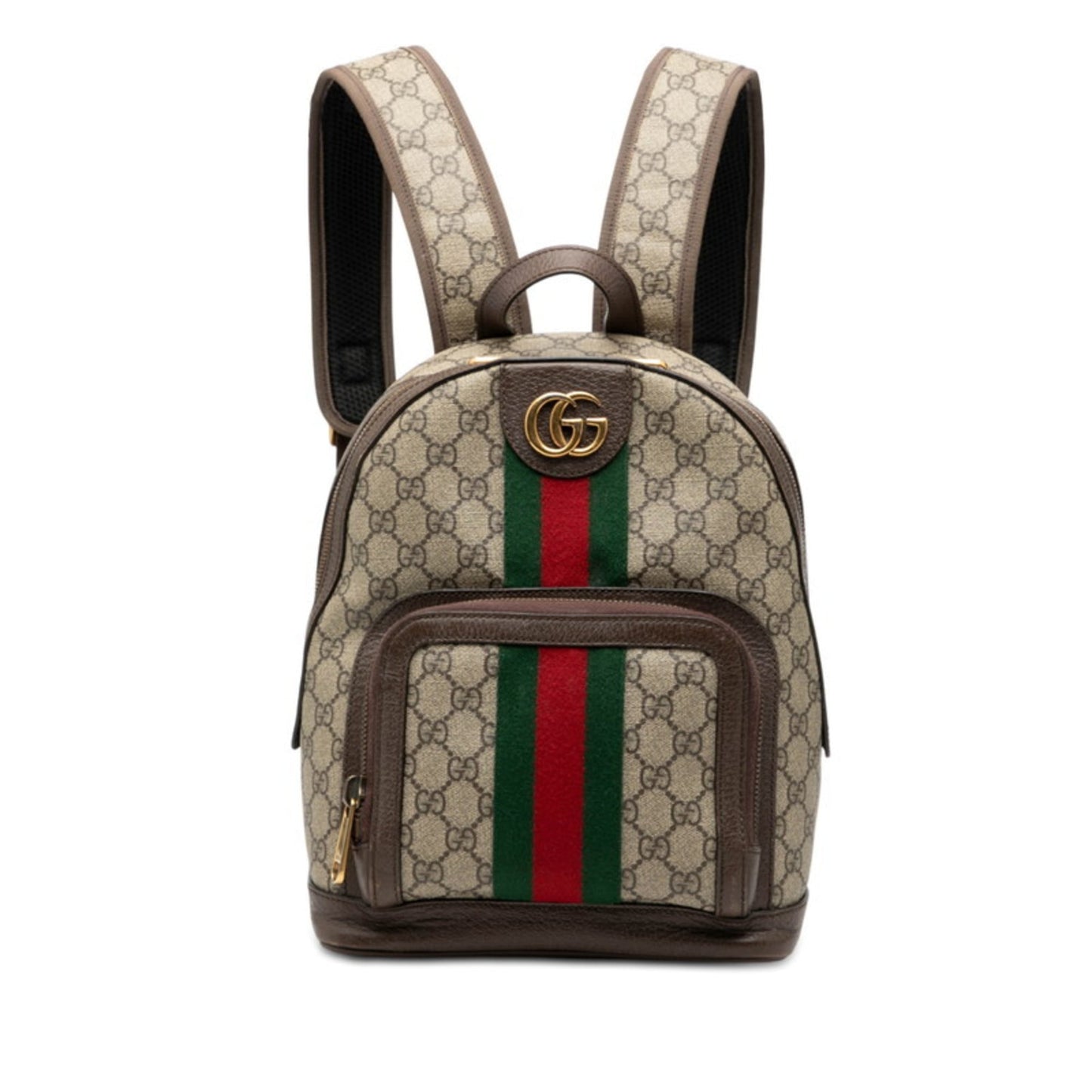 Gucci Ophidia Beige Multi-Color Pvc Leather Backpack